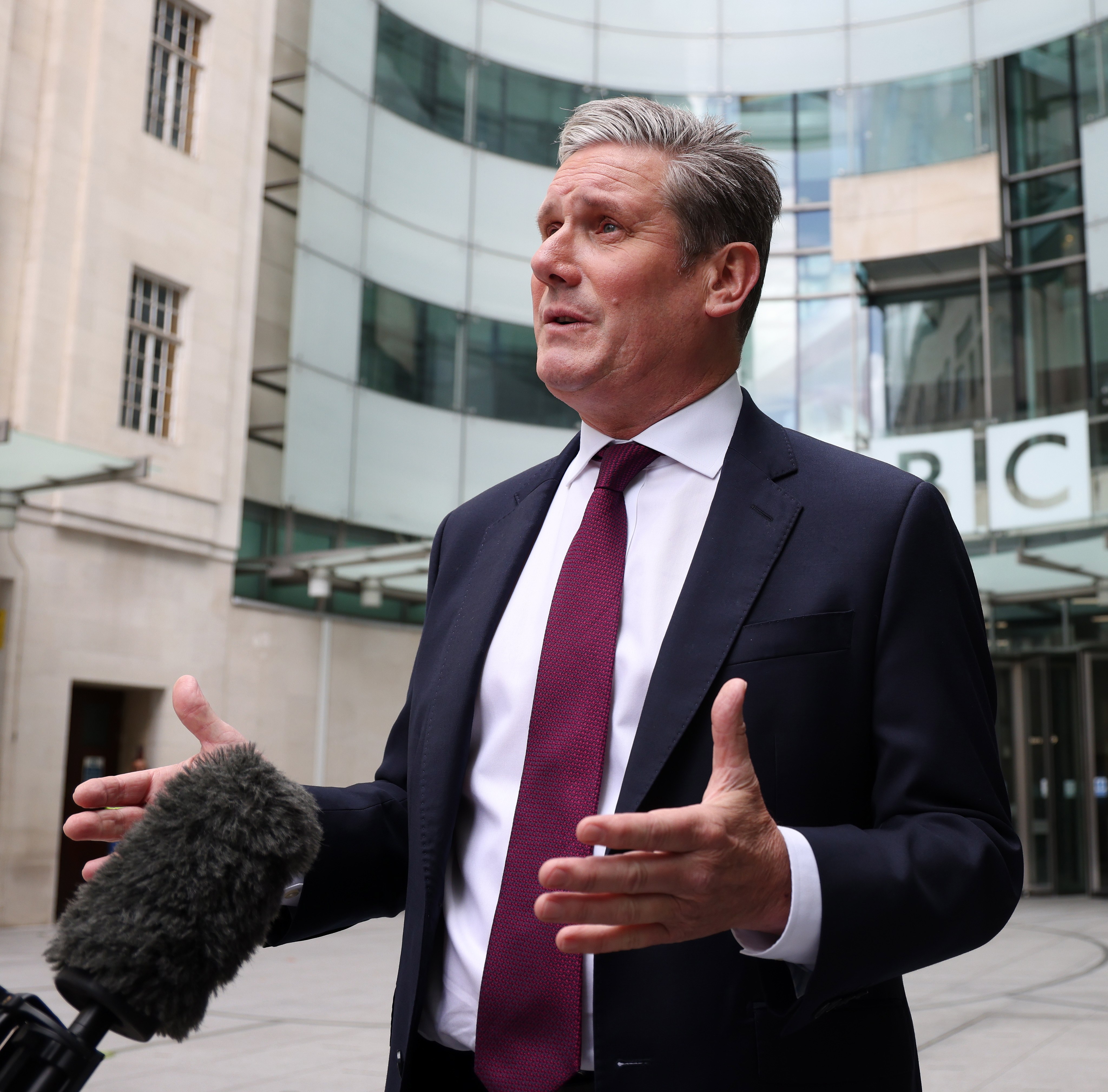 UK PM Keir Starmer stressed the importance of a strong BBC amid disinformation, while urging it to resolve issues after Donald Trump’s legal threat. EPA-EFE
