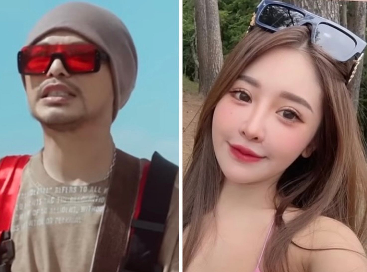 A clip from a music video by Malaysian influencer Namewee and Taiwanese influencer Iris Hsieh. Photo: YouTube