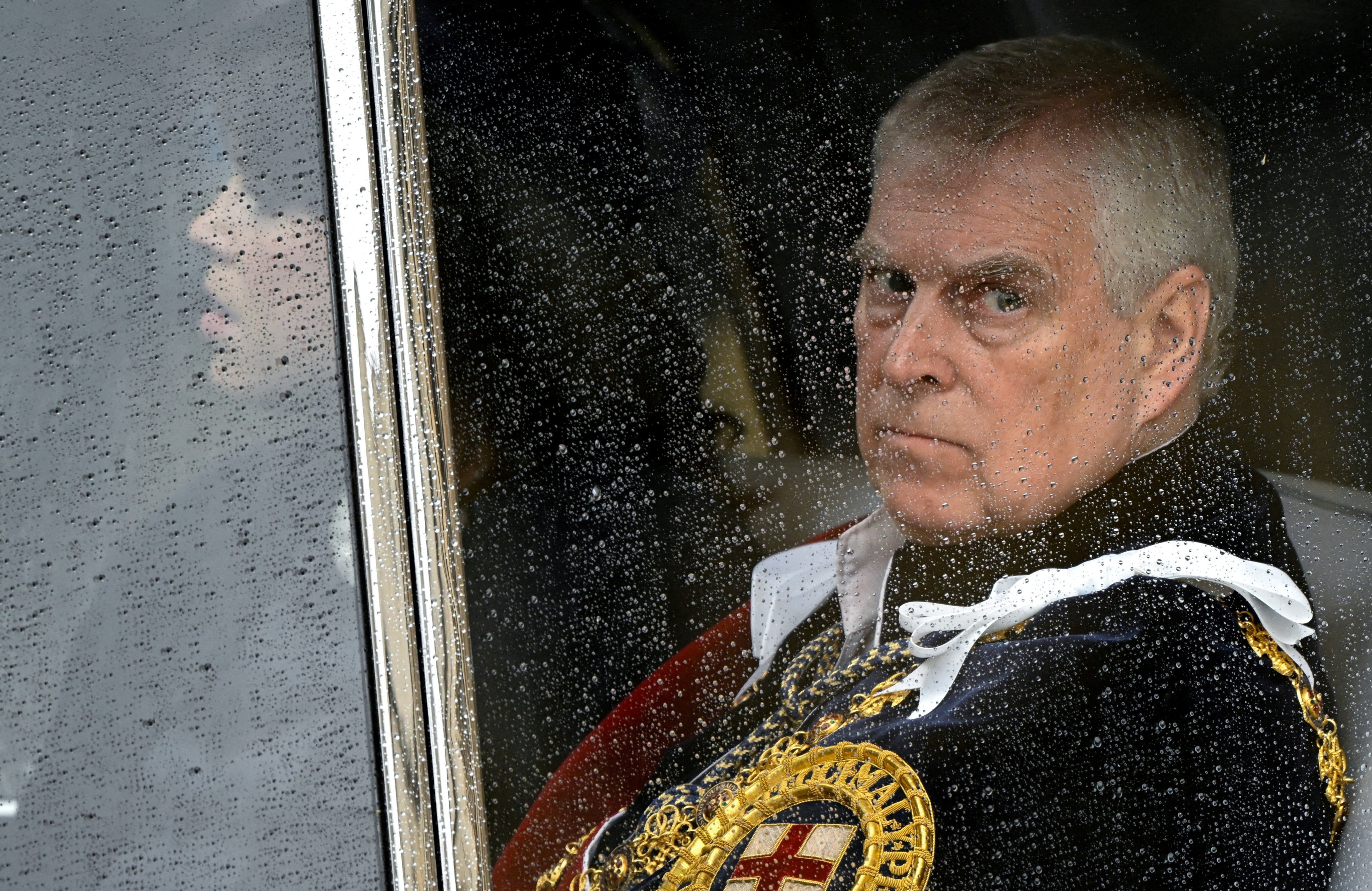 Andrew Mountbatten-Windsor at the coronation ceremony of King Charles and Queen Camilla, in London, in May 2023. Last month, Charles moved to strip Andrew of his princely title entirely. Photo: Reuters