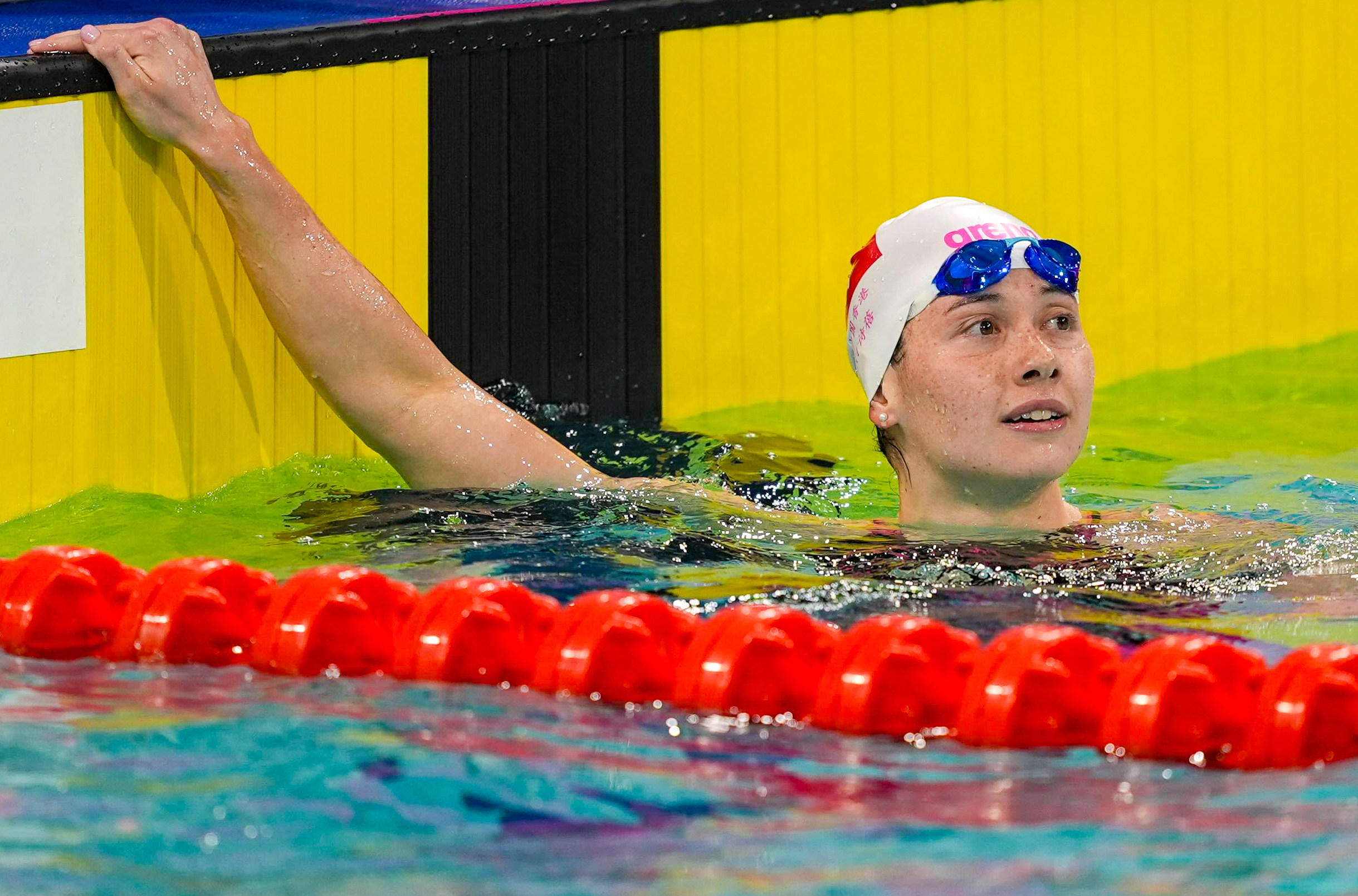 Siobhan Haughey advanced to the women’s 200m freestyle final. Photo: Eugene Lee