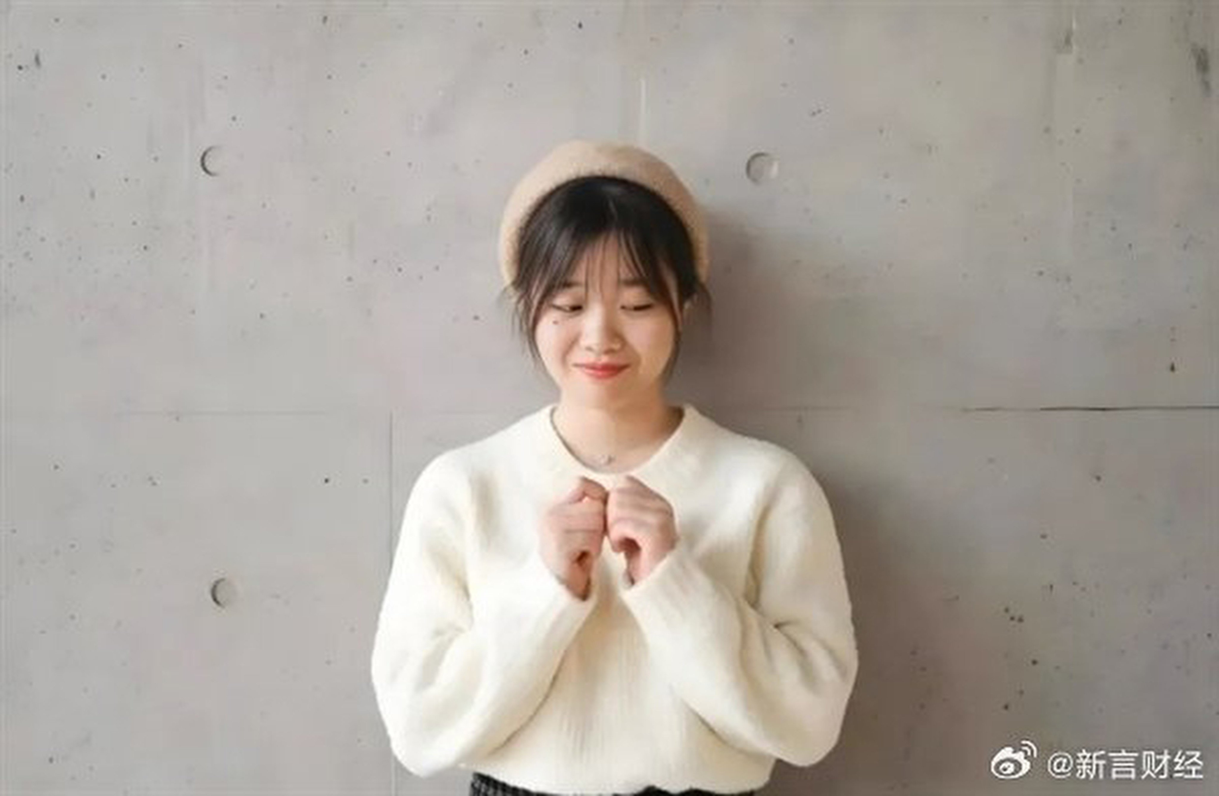 Chinese AI prodigy Luo Fuli.  Photo: Weibo