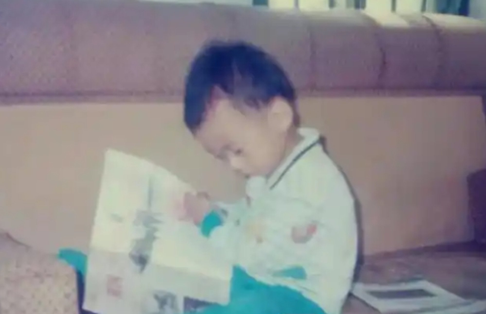 Chen, above, was just a child when his lifelong fascination with the military began. Photo: Baidu