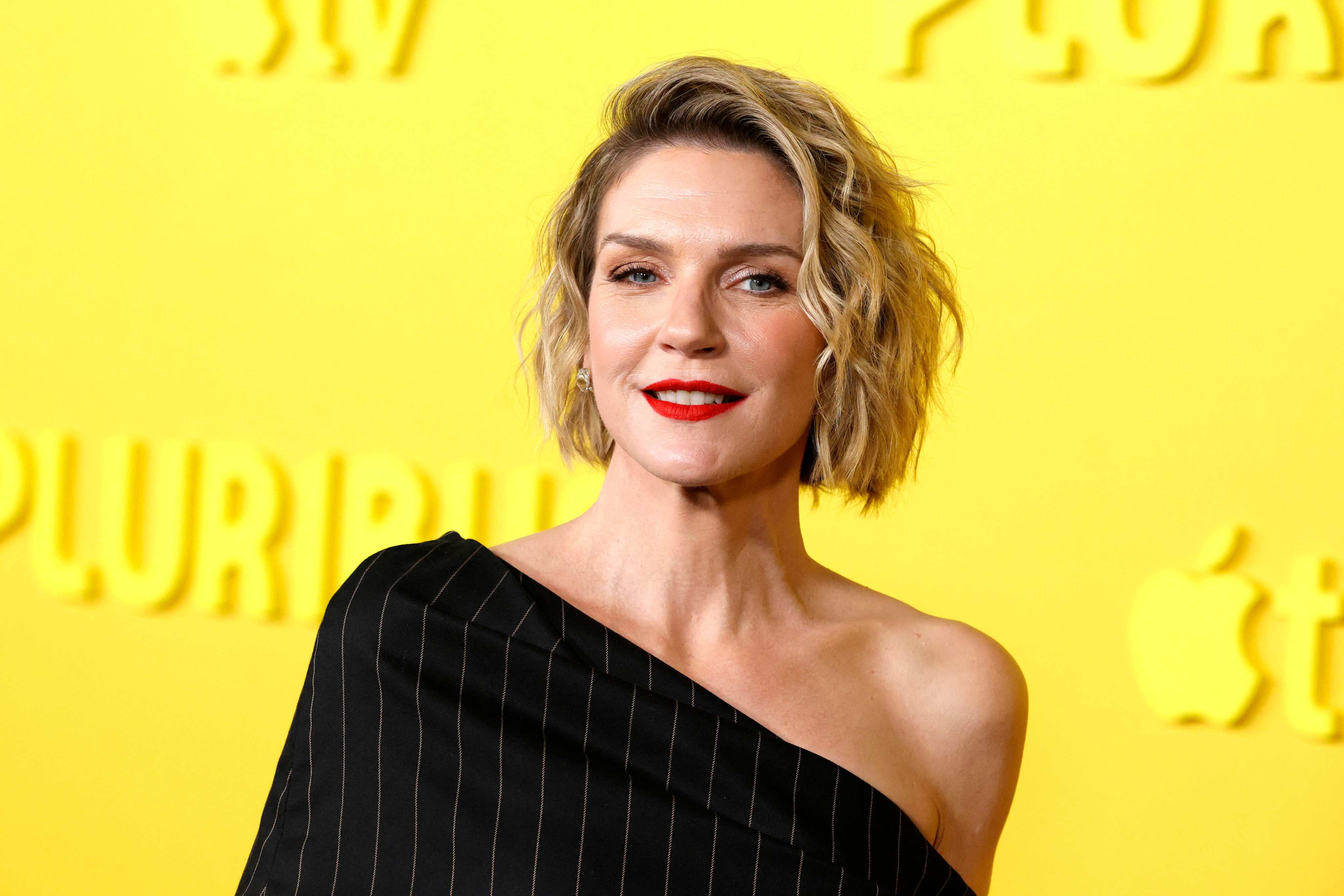 Rhea Seehorn at the world premiere Of Apple TV+‘s Pluribus on November 4 in Los Angeles, California. Photo: Getty Images