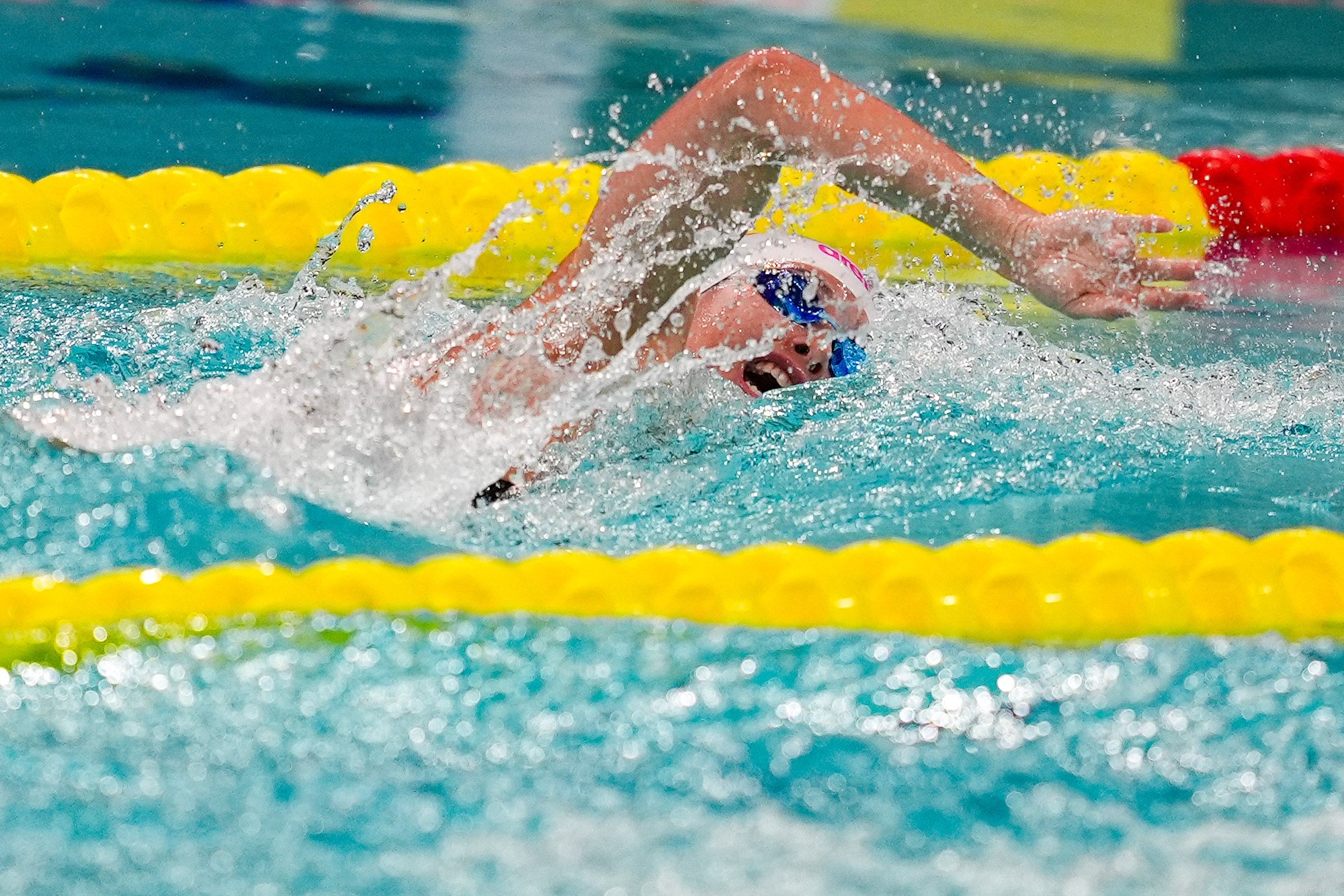 Hong Kong’s Siobhan Haughey (seen on Wednesday) triumphed in the women’s 200m freestyle at the 15th National Games in Shenzhen on Thursday. Photo: Eugene Lee