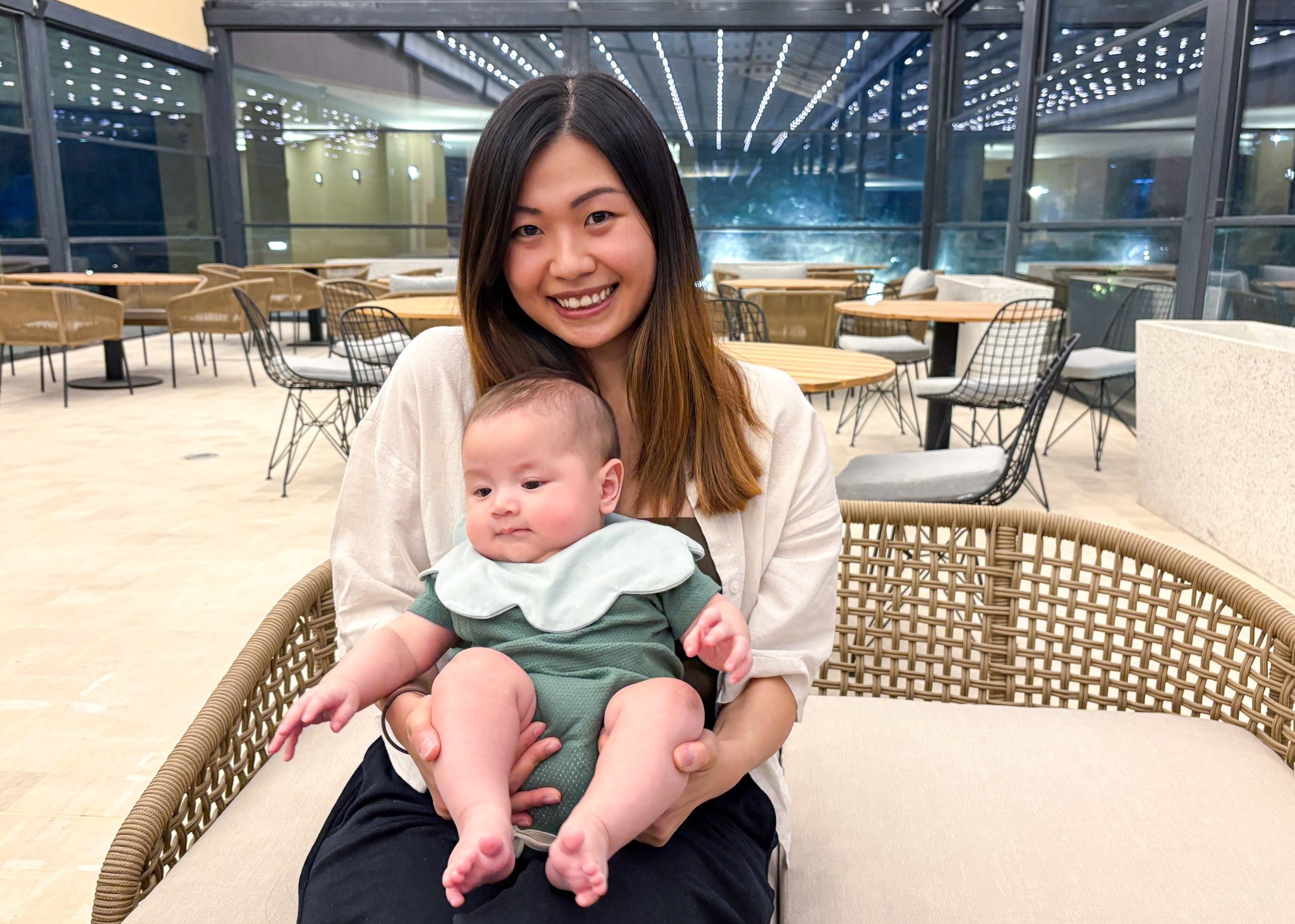 Michelle Cheung relocated after her husband accepted a role with Qiddiya. Photo: Vivian Au