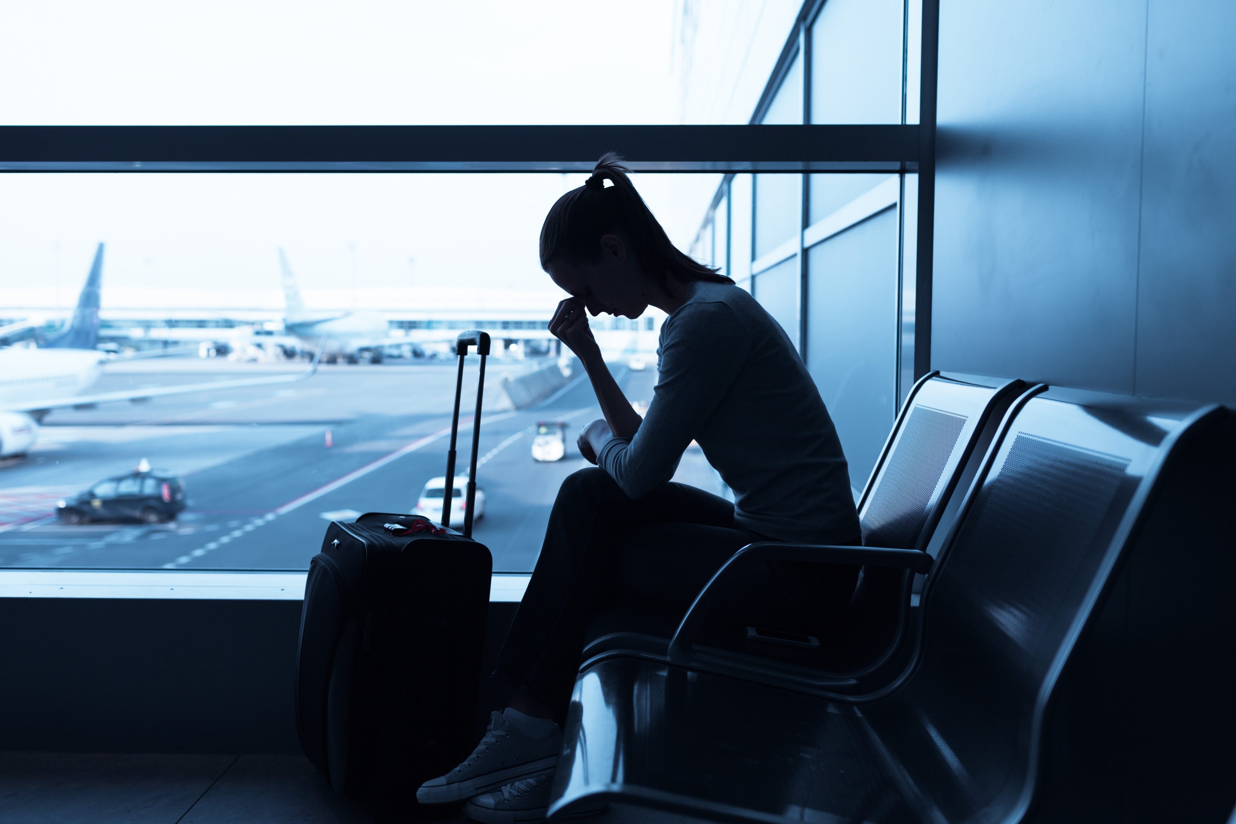 Airlines in the US must refund passengers for cancelled flights, but are not required to compensate customers for delays. Photo: Shutterstock
