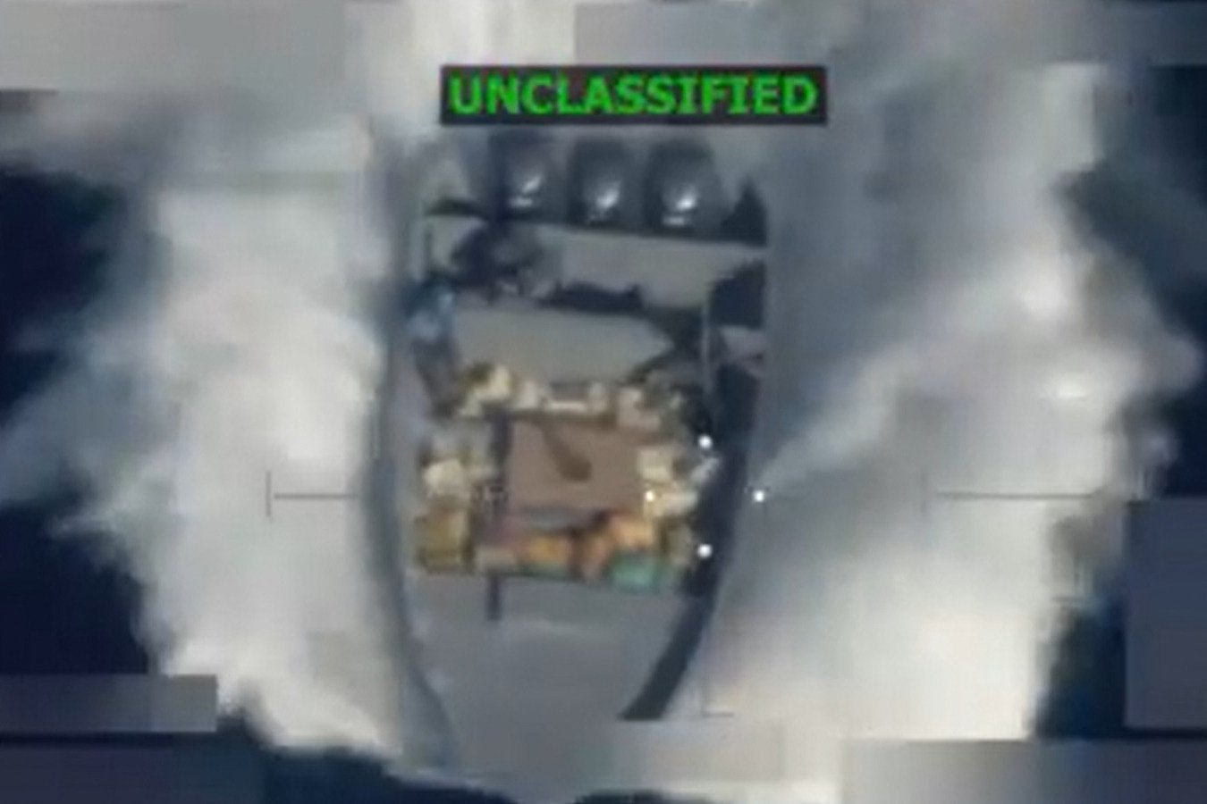 Am alleged drug boat before it was destroyed in a US strike in the eastern Pacific this week. Photo: US Secretary of Defence Pete Hegseth’s X account via AFP