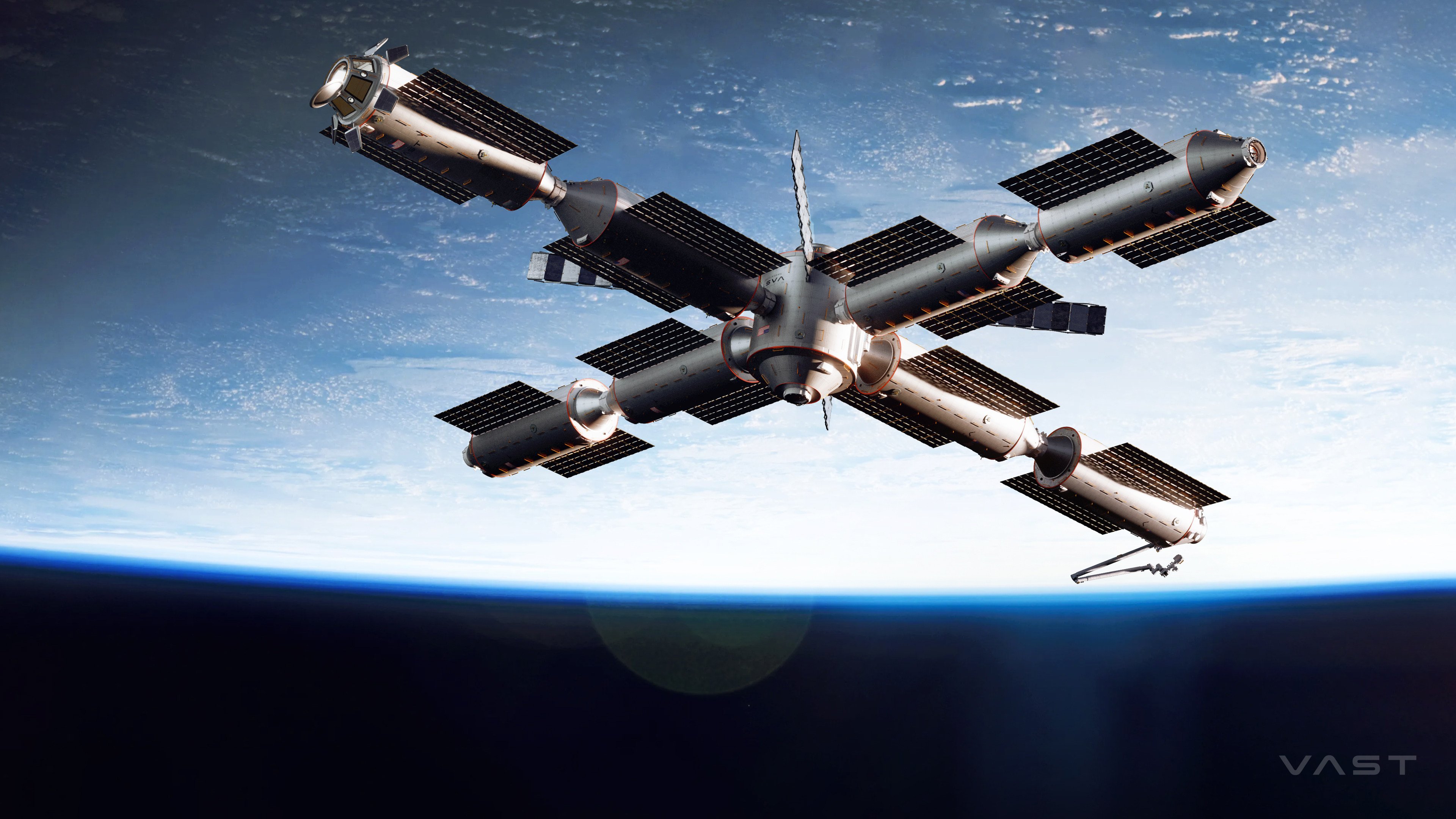 Vast aspires to replace the International Space Station with Haven-2, a larger version of the first model. Photo: Vast
