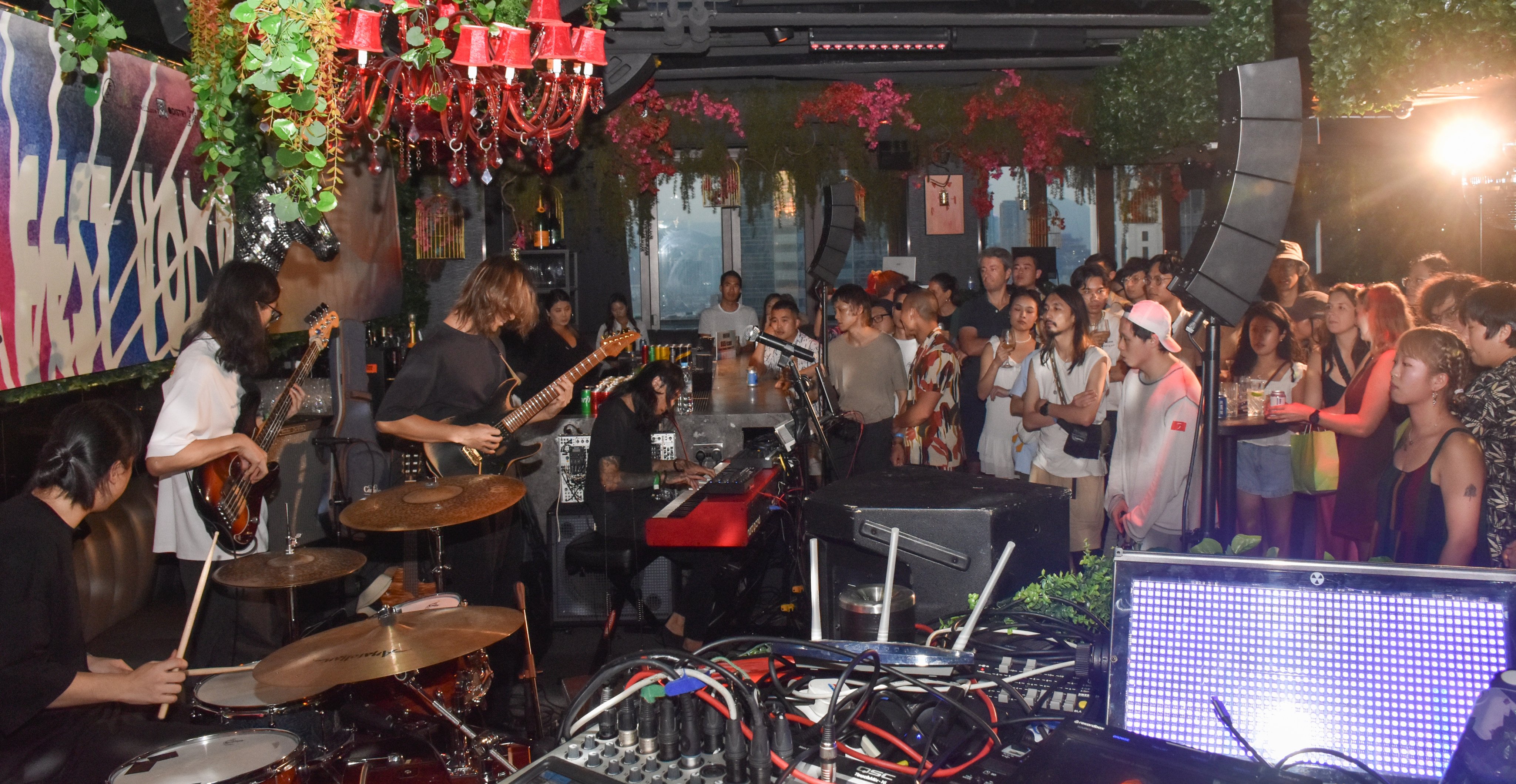 A band plays at last year’s CT Music Fest, which is back for its third edition. Photo: courtesy CT Music Fest