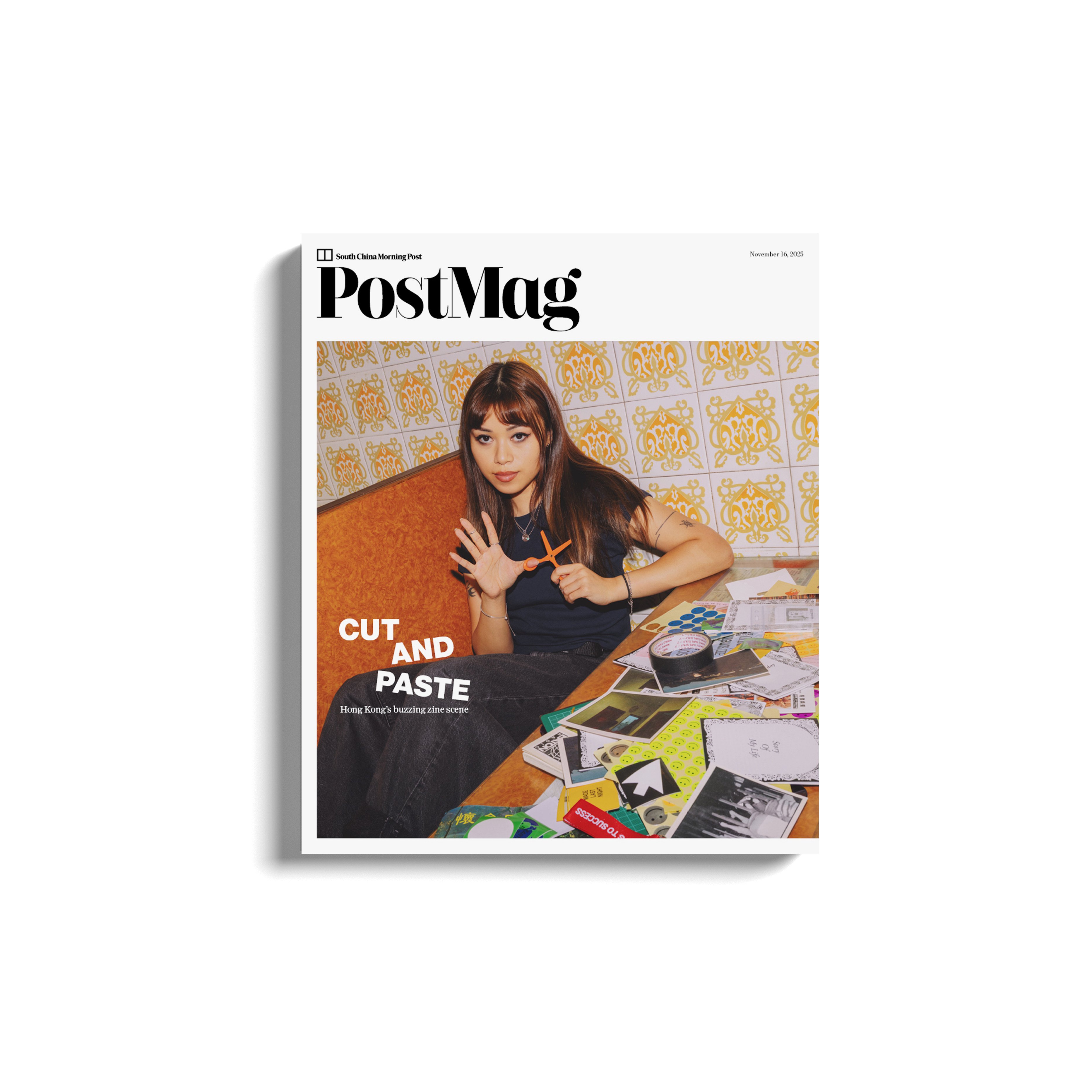 Zine publisher Cehryl, aka Cheryl Chow, features on the cover of this week’s PostMag print edition. Photo: Jocelyn Tam