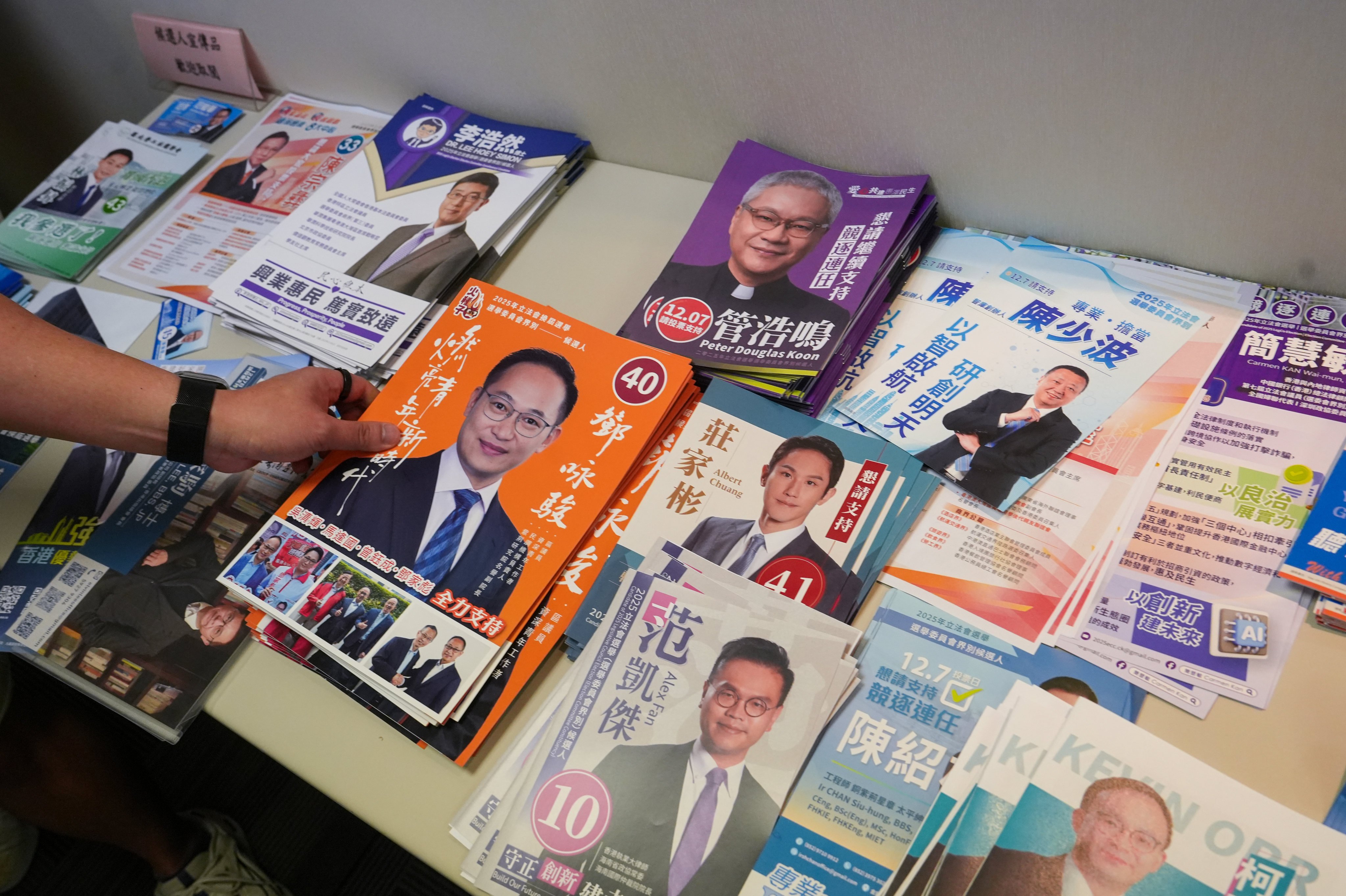 The Post reviewed the manifestos of all 161 candidates. Photo: Sun Yeung