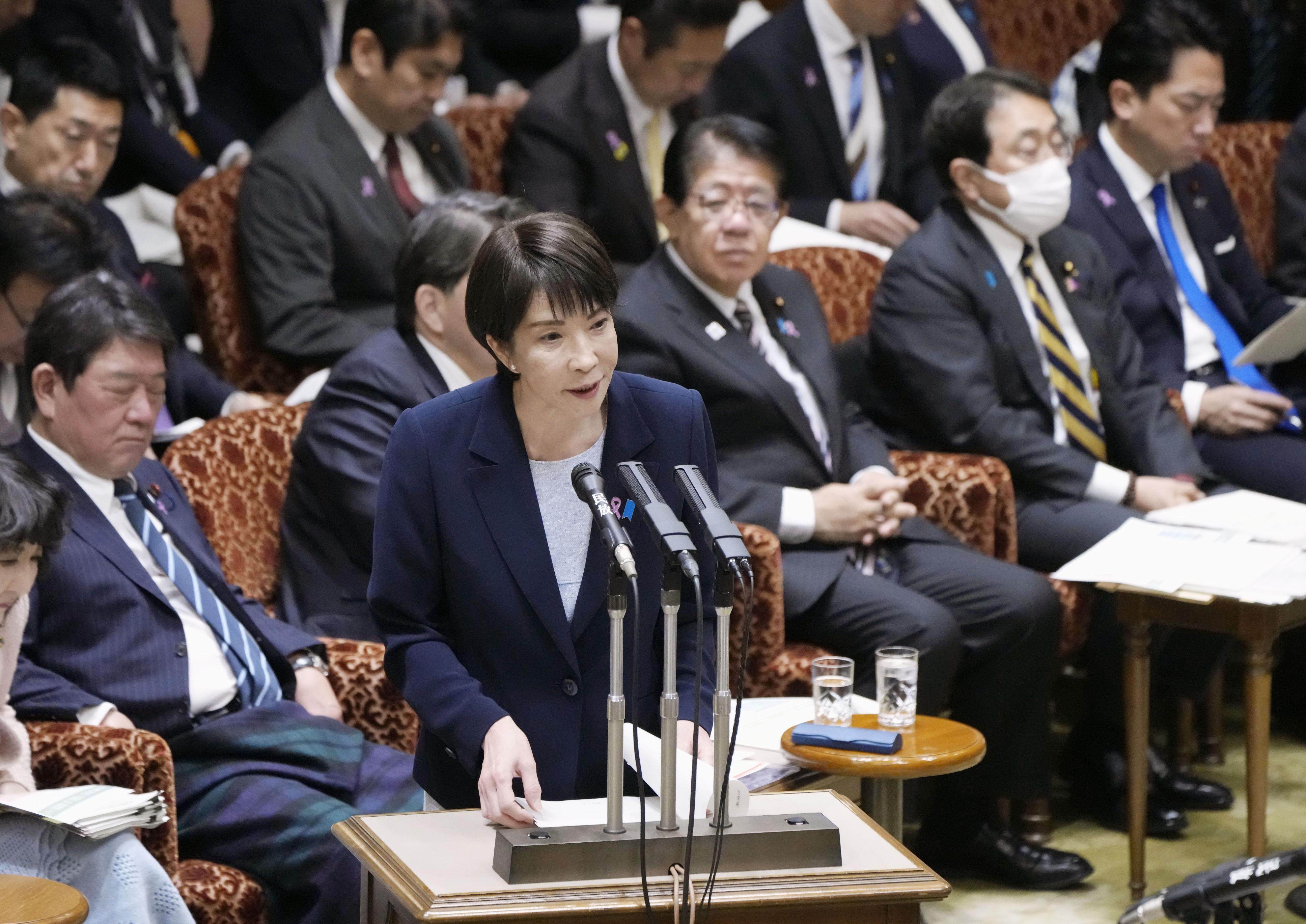 Japanese Prime Minister Sanae Takaichi has said that the use of force against Taiwan could be seen as a “survival-threatening situation”, which would allow Japan to deploy its military forces. Photo: Kyodo