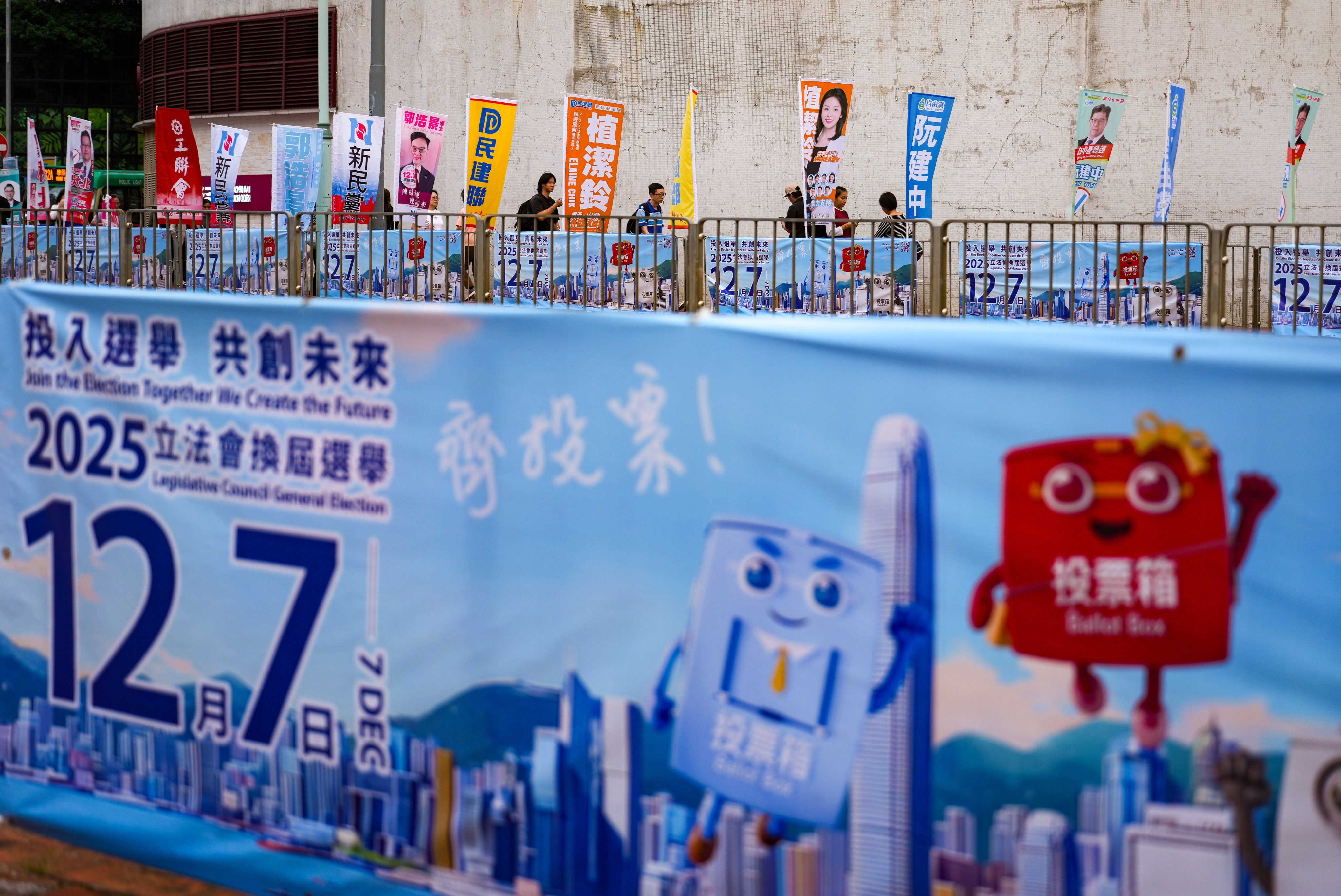 A total of 161 candidates are competing in the race for the 90 Legco seats. Photo: Sam Tsang