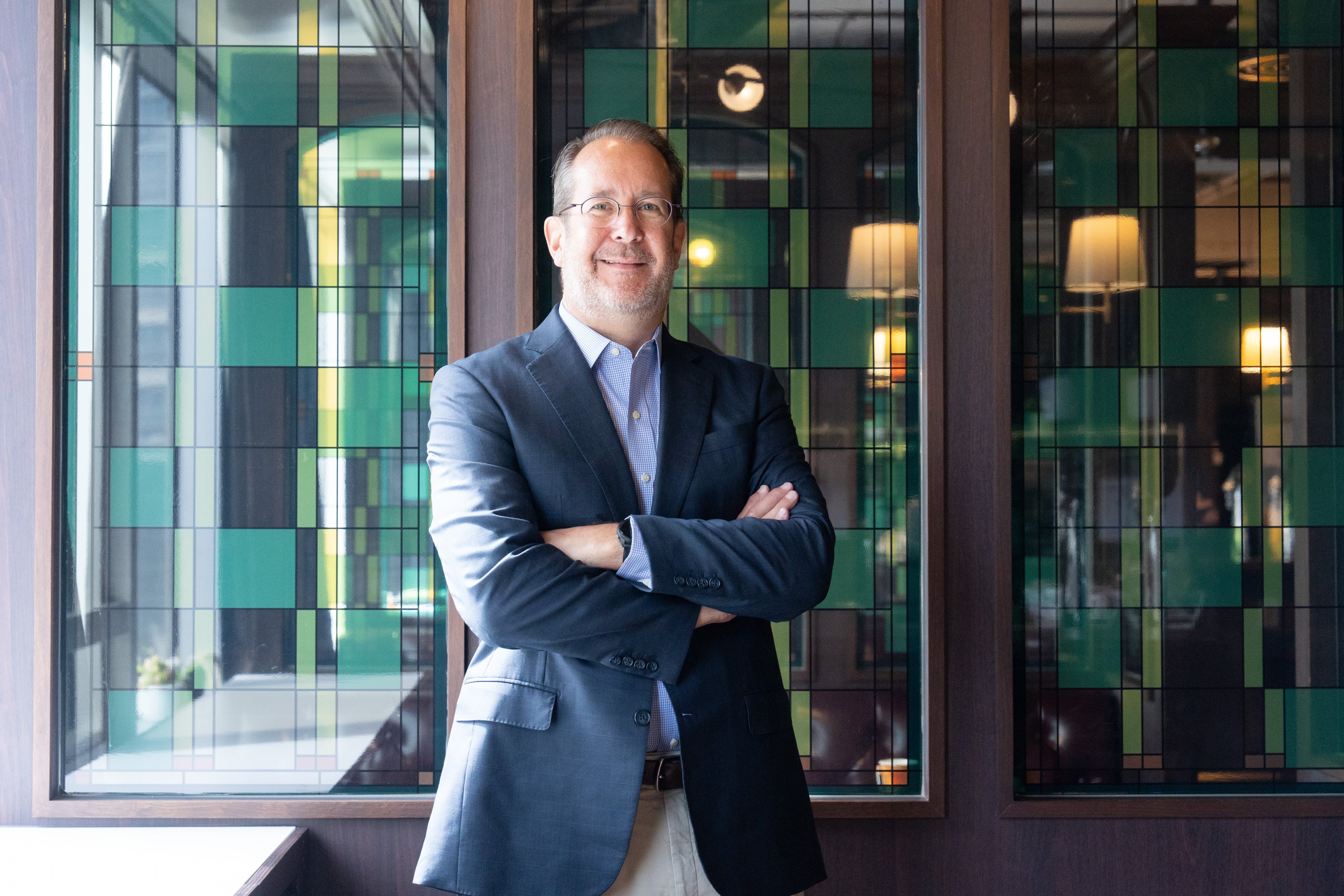 Christopher Bogart, CEO and co-founder of Burford. Photo: Nathan Tsui