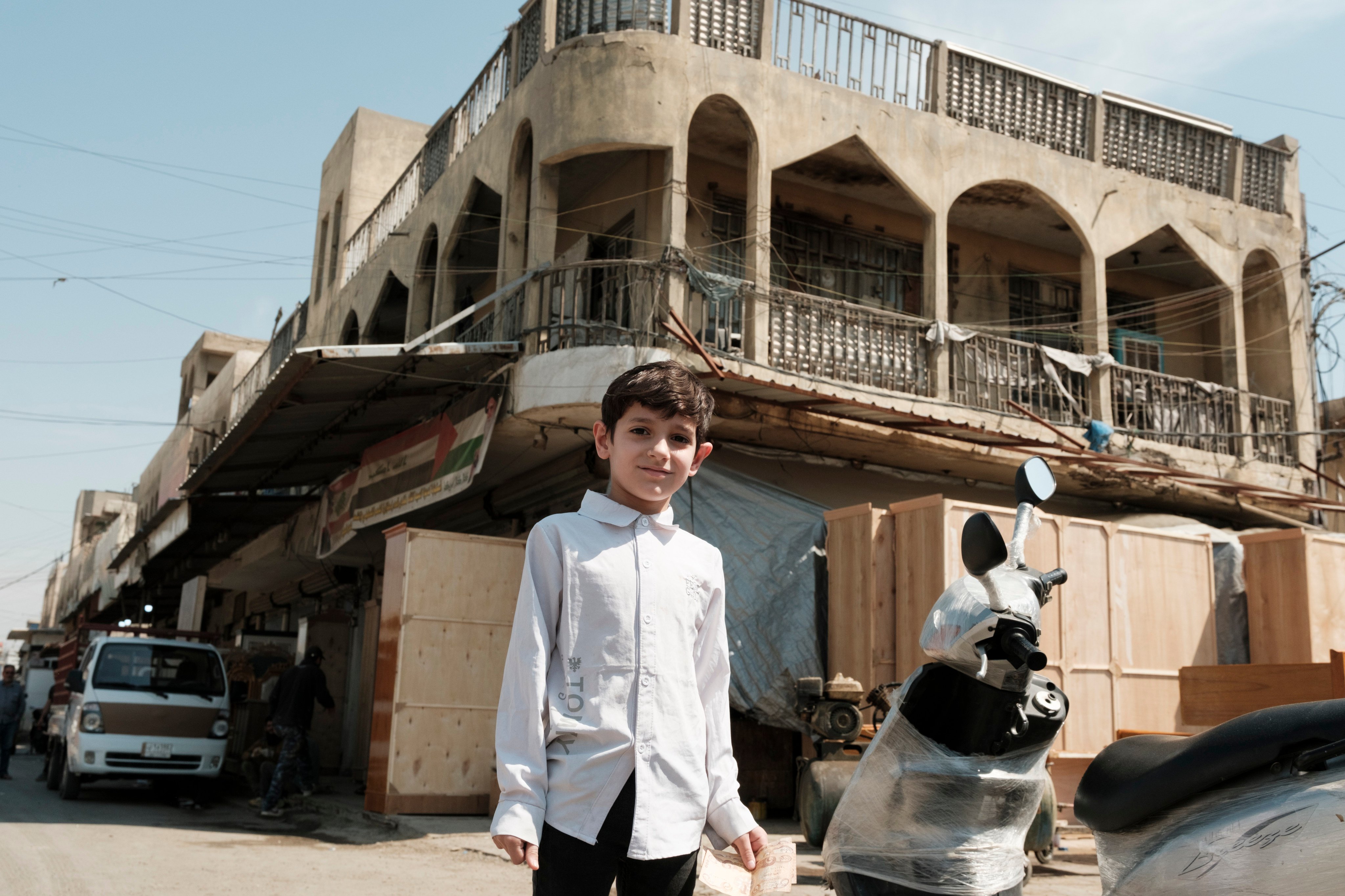 Innocence, by Thomas Chan, features a boy with a bright smile who “led me to the animal enclosure in his family’s courtyard and invited me to share a cup of tea”. It is one of the photos that forms his exhibition at Wontonmeen in Sham Shui Po, Hong Kong. Photo: Thomas Chan