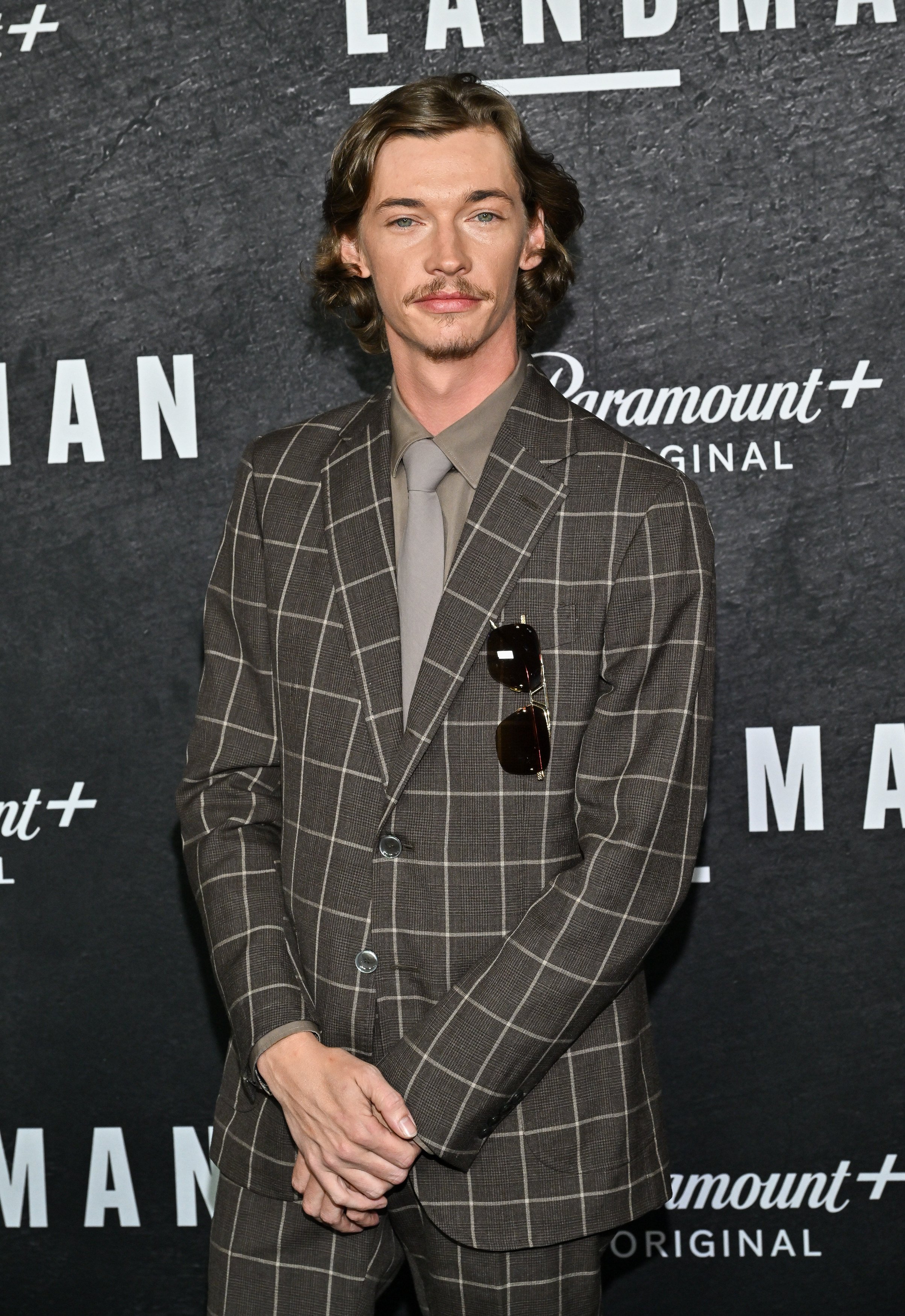 Jacob Lofland at the season two premiere of Landman in New York last week. Photo: AP