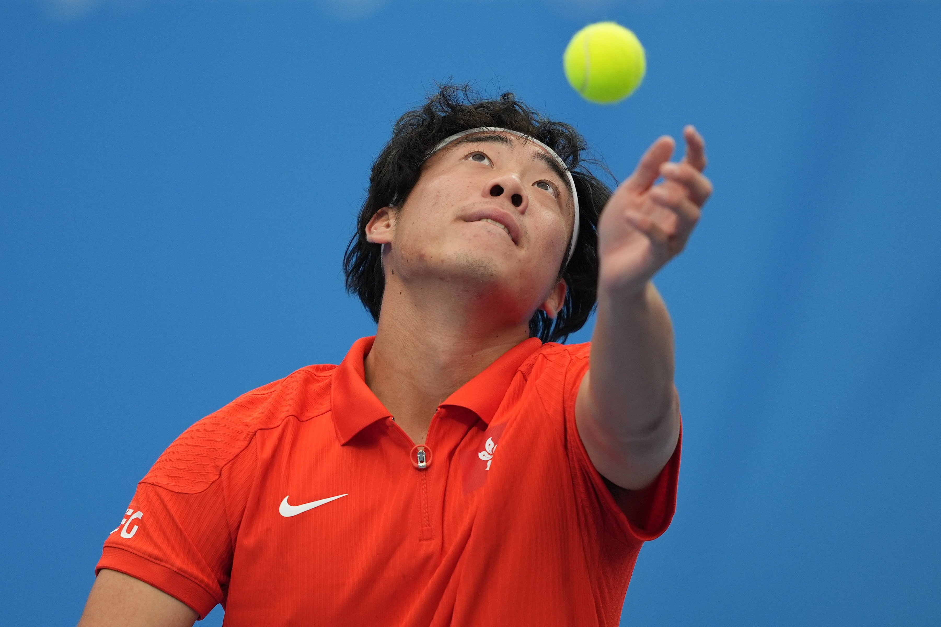 Coleman Wong was scheduled to play in the men’s singles quarter-finals in Zhuhai on Tuesday. Photo: Eugene Lee