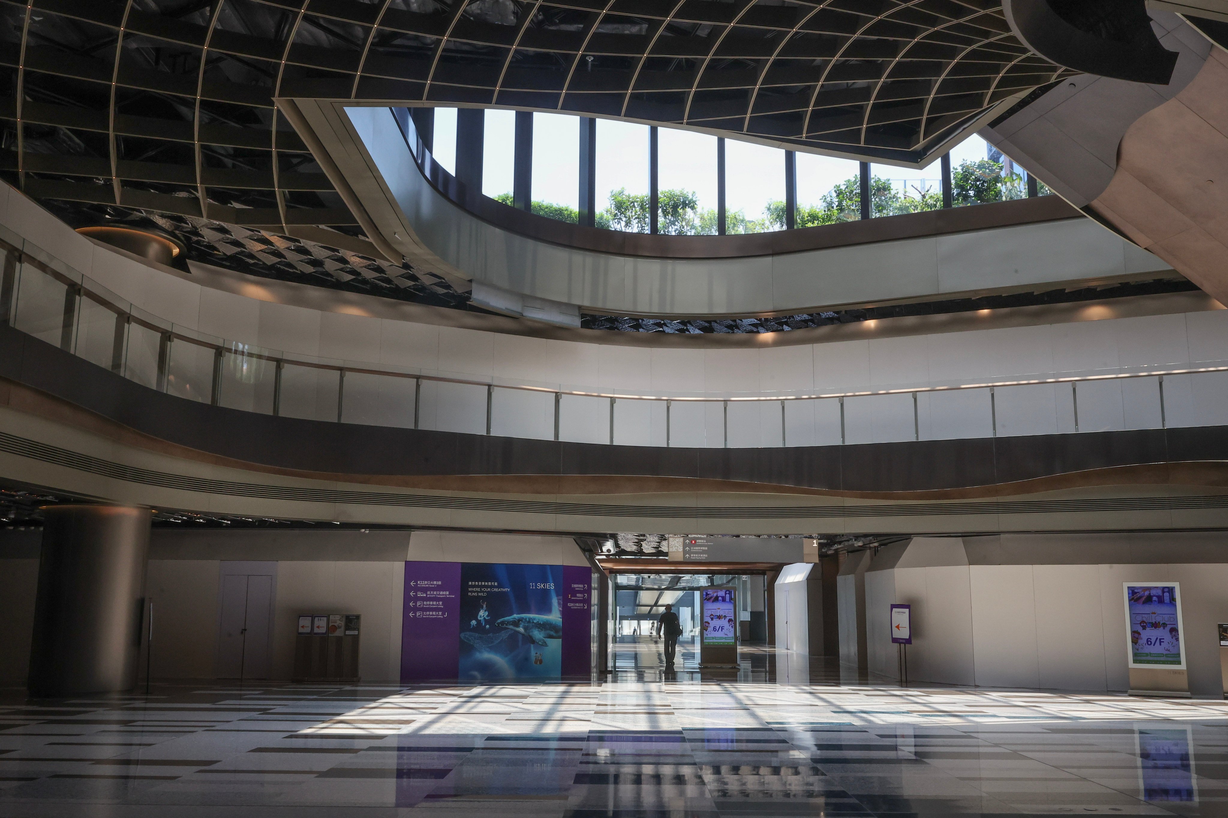 An interior shot of New World Development’s 11 Skies project at Chek Lap Kok. Photo: Edmond So