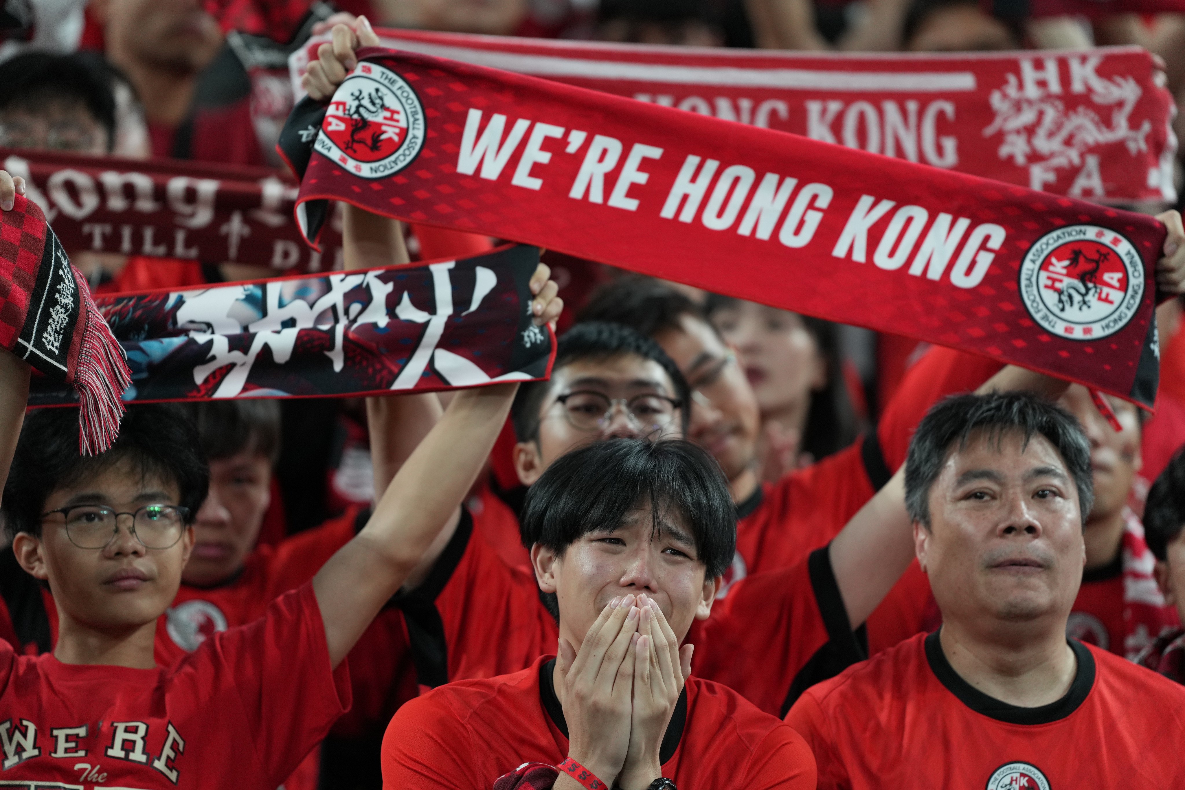 Hong Kong’s have been venting their frustration following their team’s loss to Singapore. Photo: Sam Tsang