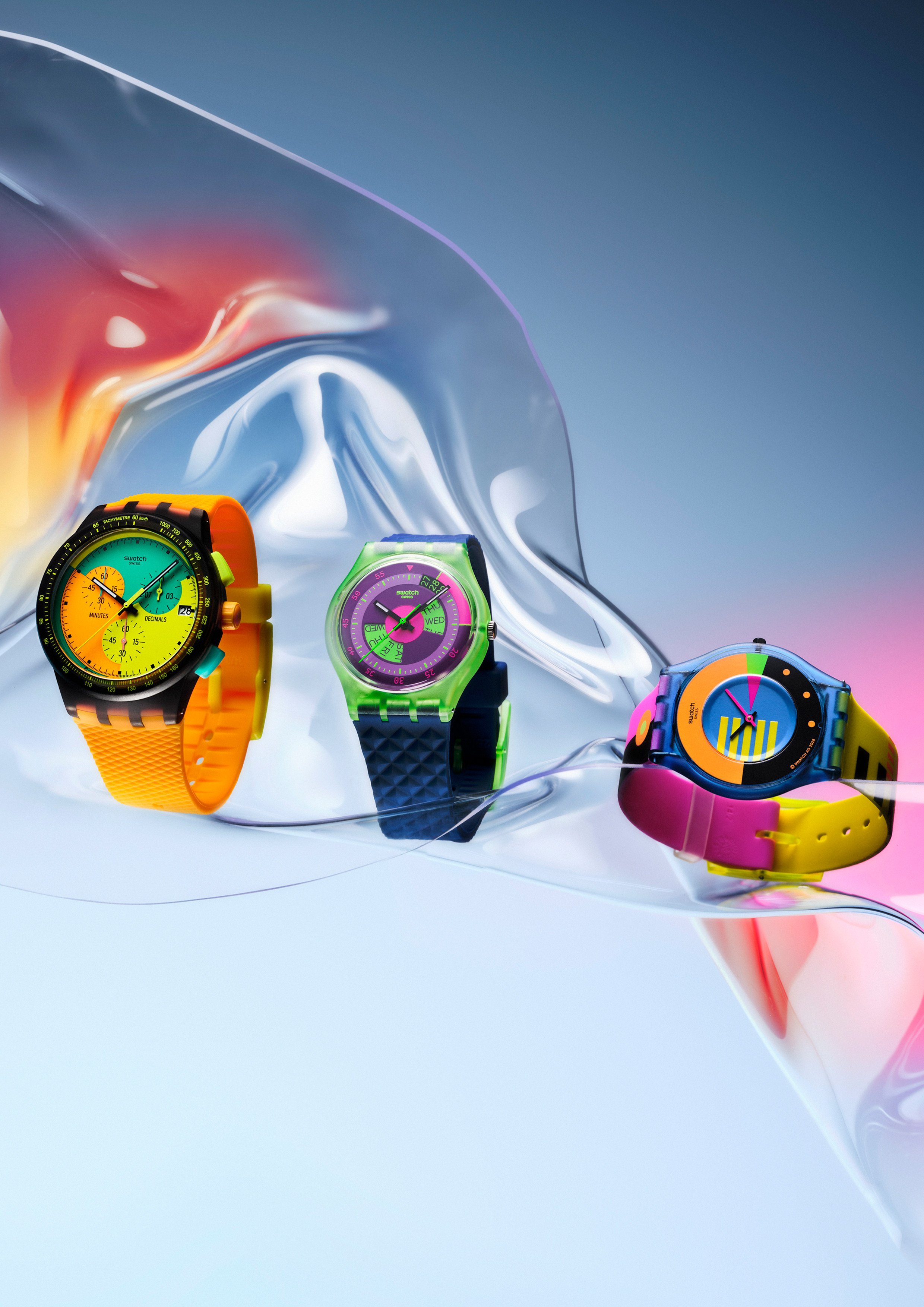 scmp.com - SCMP Style Reporter - Style Edit: Swatch revives iconic 80s designs with vibrant Neon collection