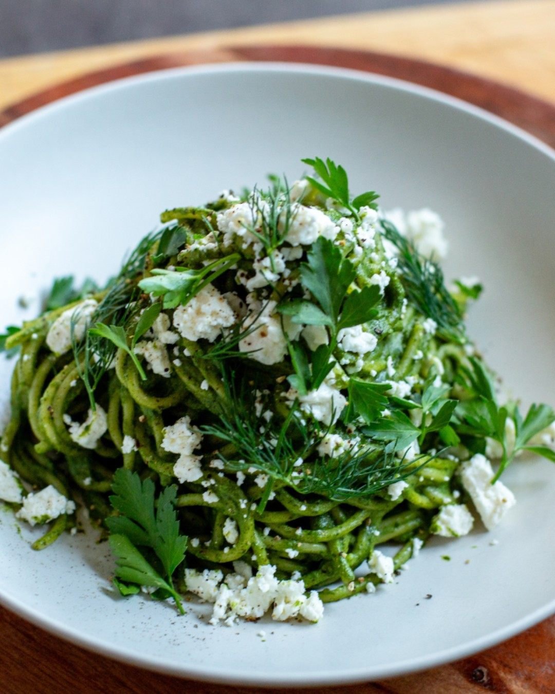 A 15-minute pasta dish featured in The Blue Zones Kitchen: One Pot Meals. Author Dan Buettner says learning to cook at home gives you control over your ingredients, which can help you eat in a way that promotes longevity. Photo: Instagram/bluezones