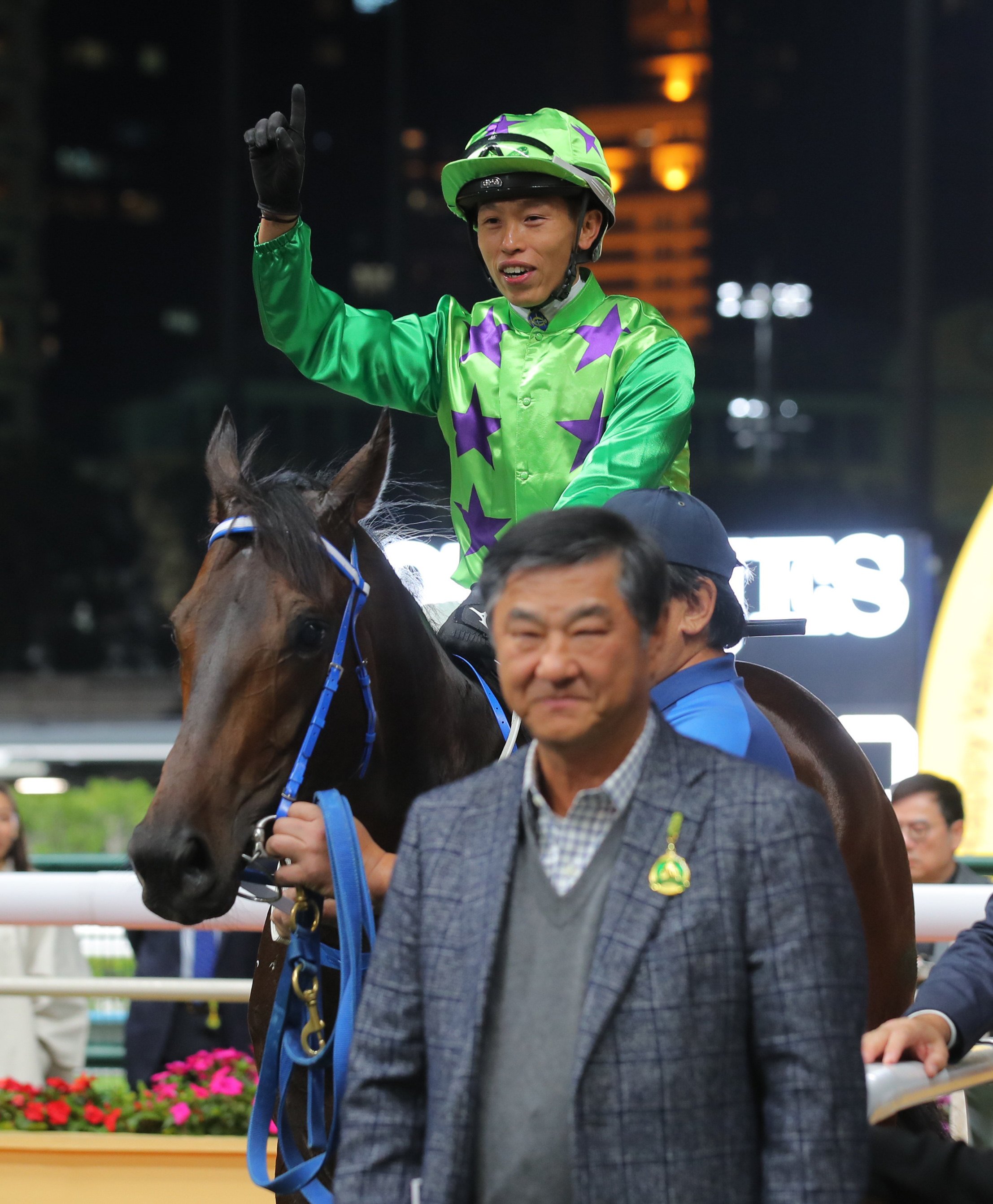 Vincent Ho continued his march towards the International Jockeys’ Challenge. Photo: Kenneth Chan