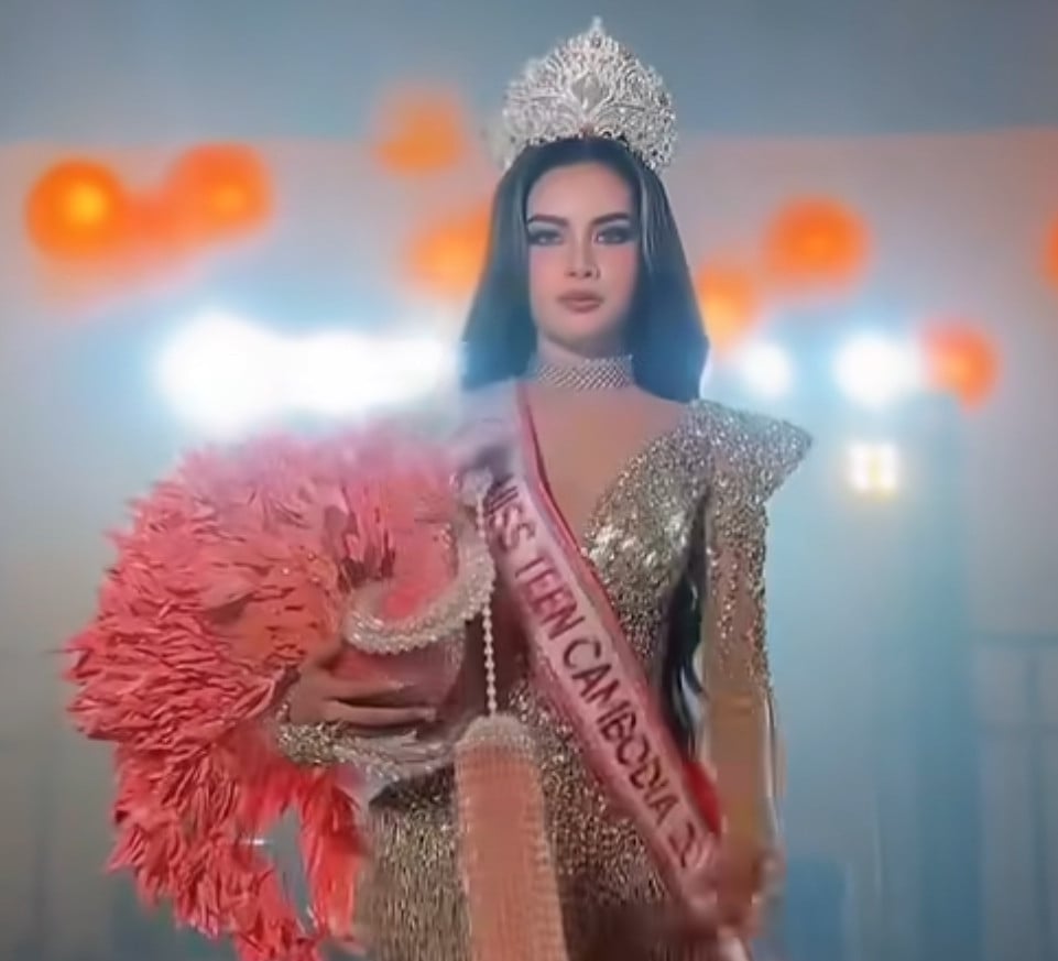 Chouri Laorhours, Miss Teen Cambodia, has urged Bangkok to release 18 Cambodian soldiers being held by Thailand. Photo: Instagram/laorhours_official