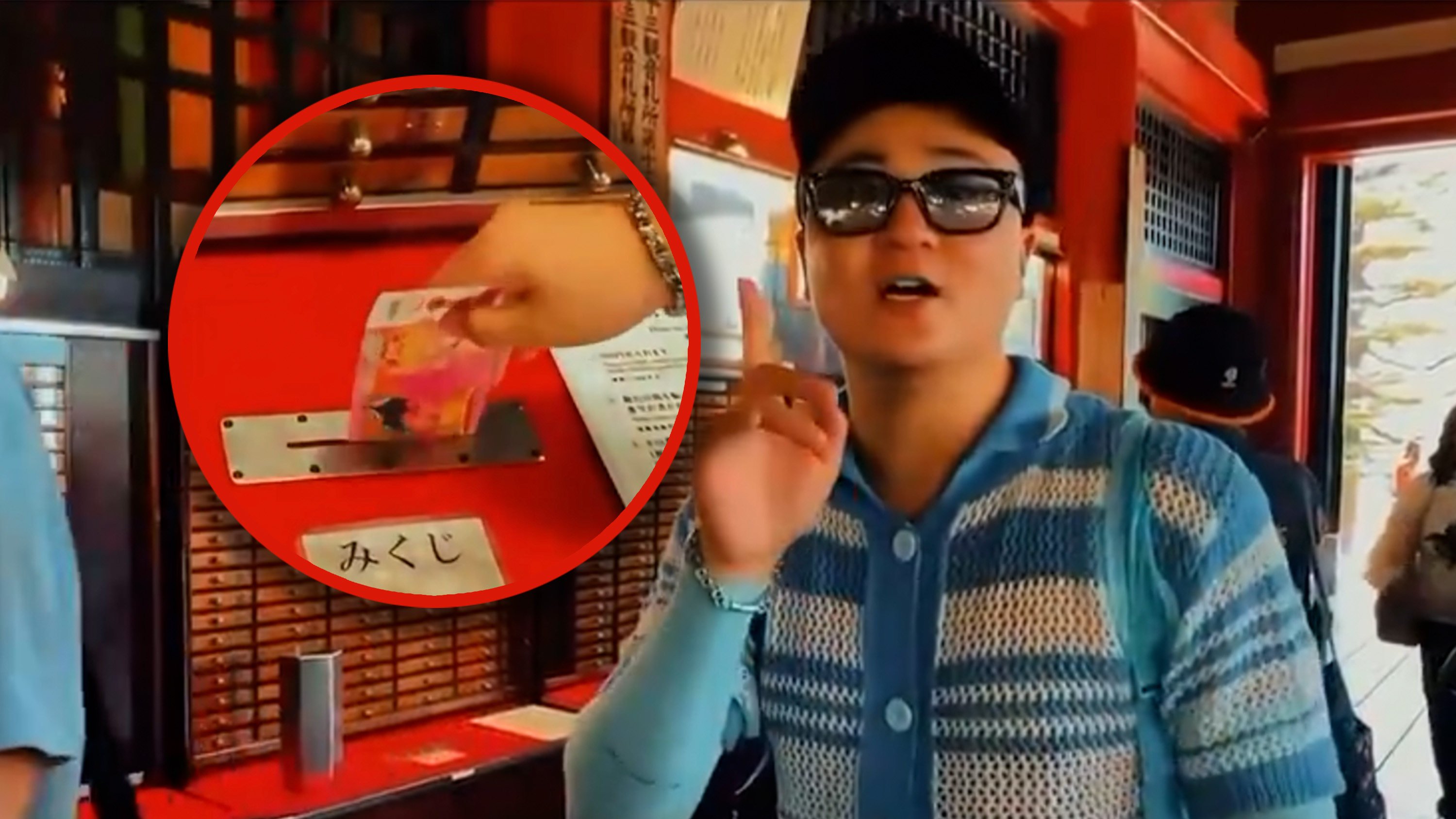 A Chinese man in Japan has angered people on social media by filming himself placing hell money into a donation box at a Tokyo temple. Photo: X.com