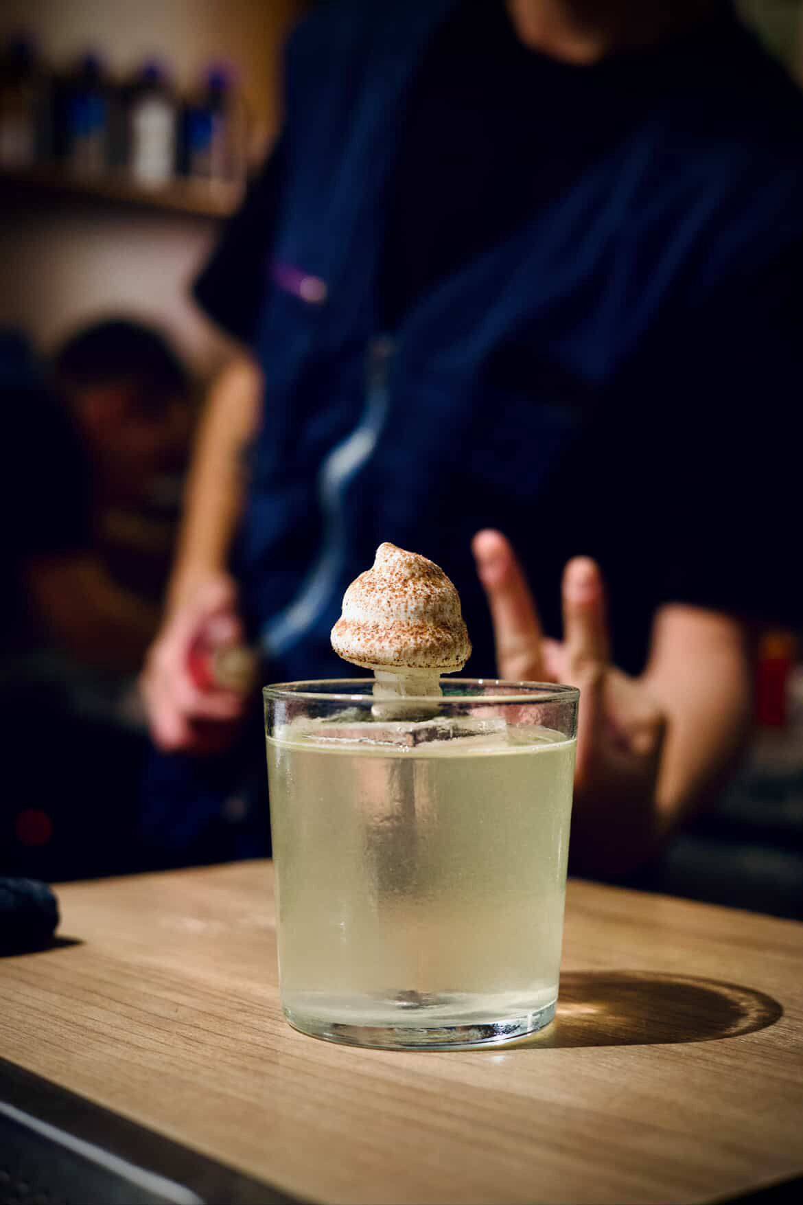 The Like-Minded Creatures cocktail from The Old Man’s seventh menu, Relations. Photo: @hyshermande