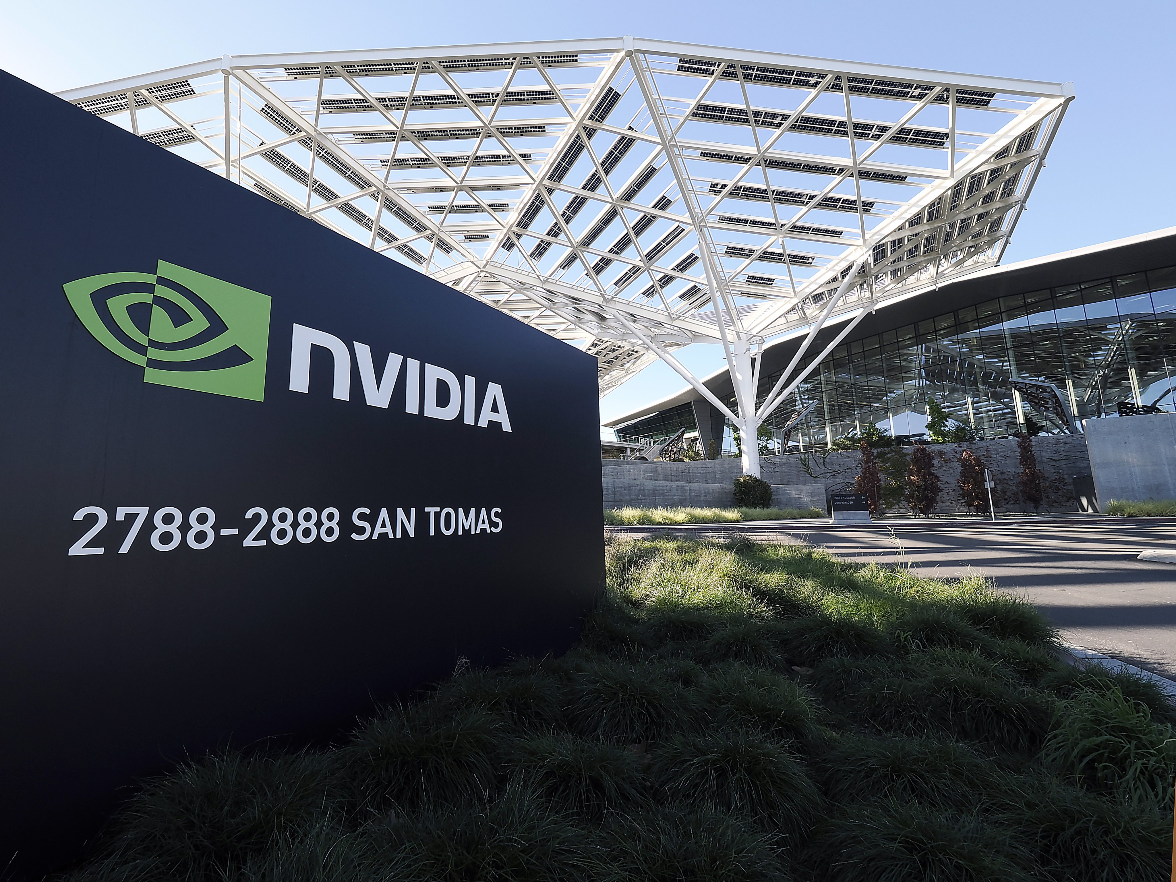 The Nvidia headquarters in Santa Clara, California. Photo: EPA