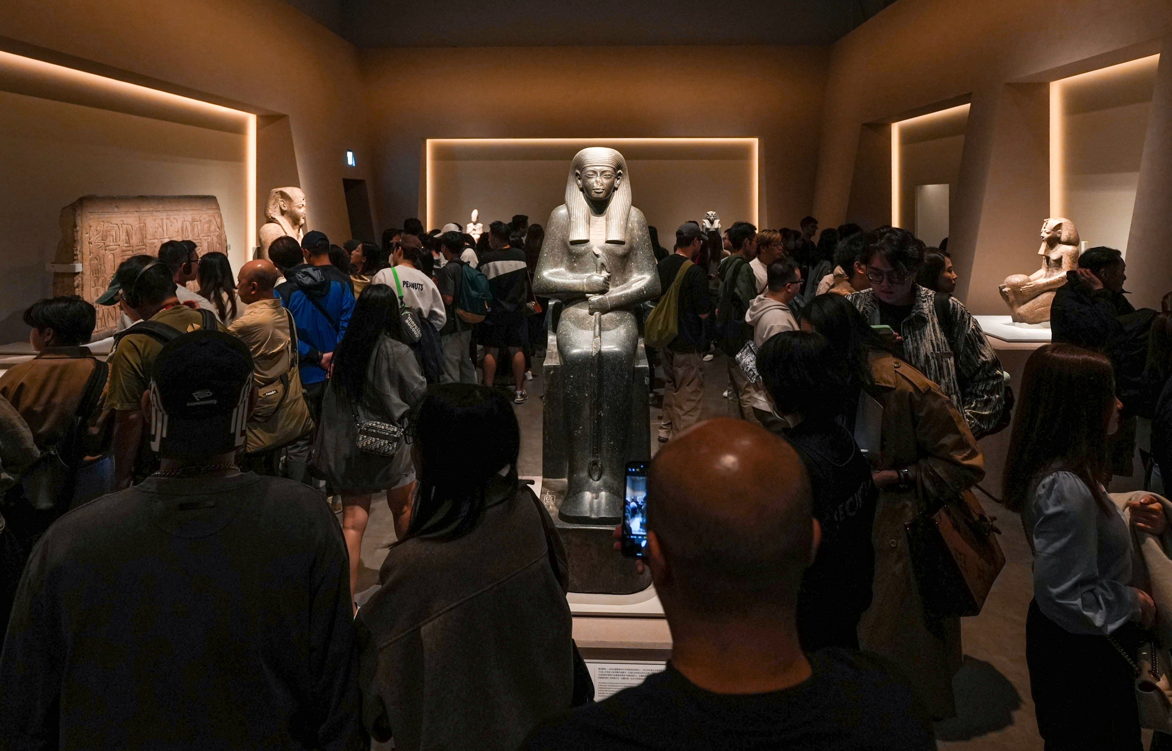 Visitors who bought tickets in advance shared positive feedback about Sunday’s experience. Photo: Sun Yeung