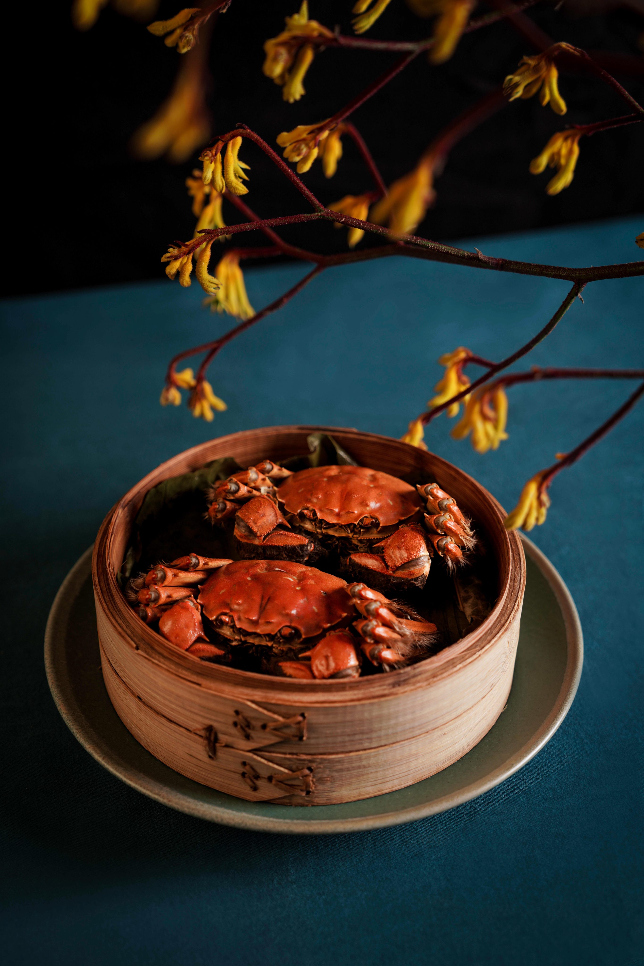 Yat Tung Heen is serving premium six-tael hairy crabs as part of its winter menu. The Michelin-star restaurant is one of many places to enjoy the crustacean in Hong Kong this season. Photo: Yat Tung Heen