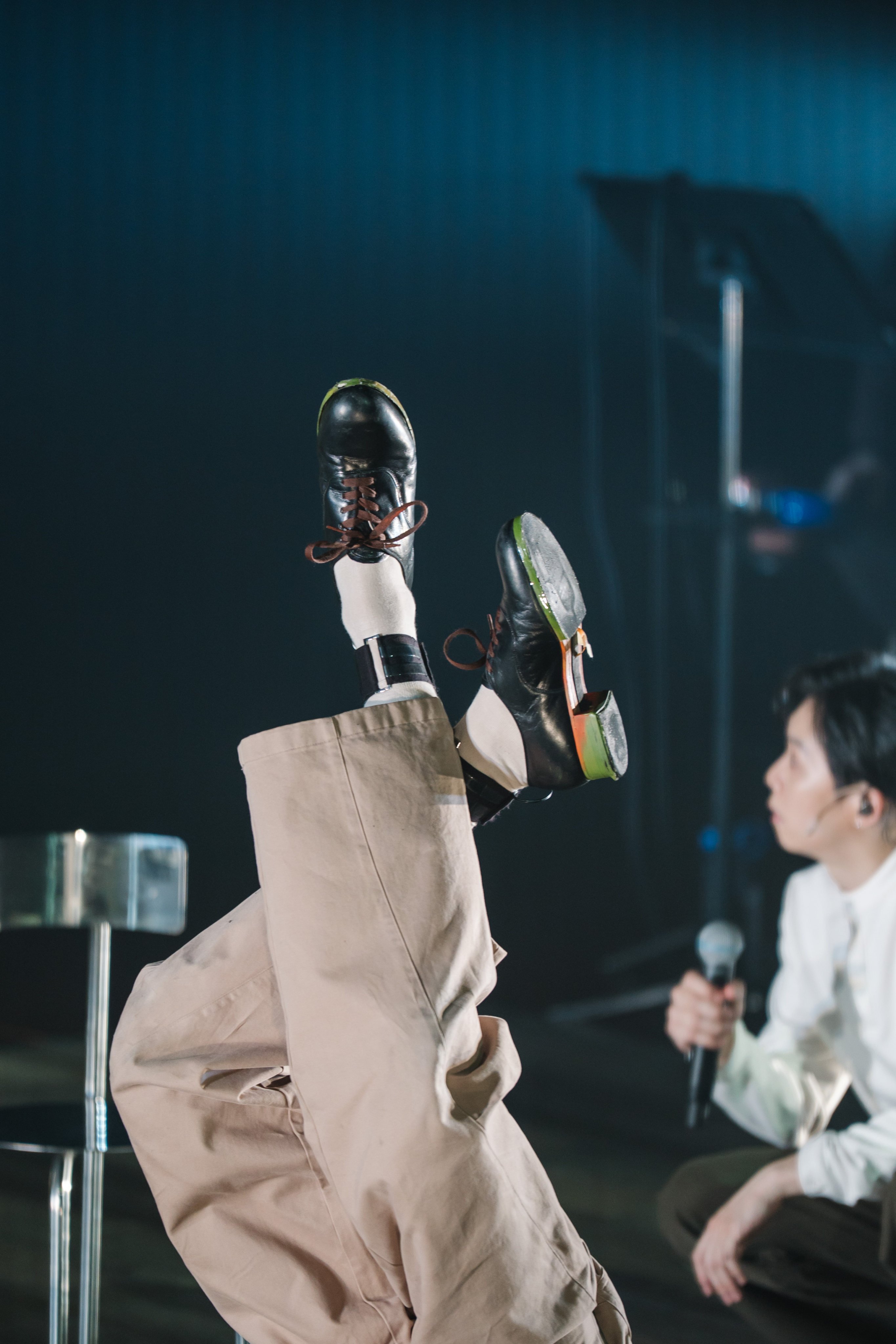 scmp.com - Natasha Rogai - Review | Hong Kong-invented electronic tap shoes take first steps in imaginative show