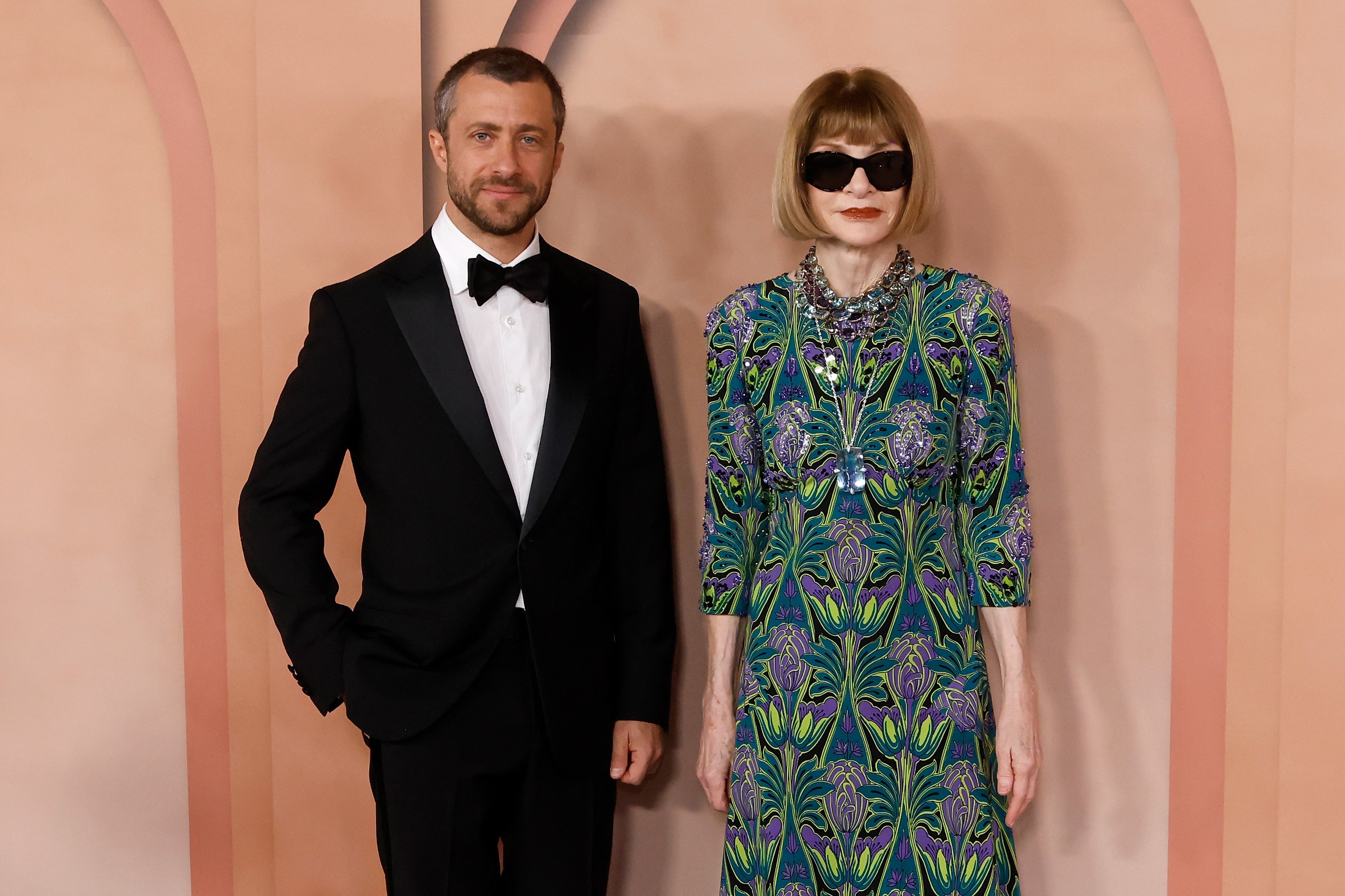 Francesco Carrozzini and Anna Wintour co-hosted a gala to pay homage to the legacy of Carrozzini’s mother, the late Franca Sozzani. Carrozzini is also Wintour’s son-in-law. Photo: Getty Images
