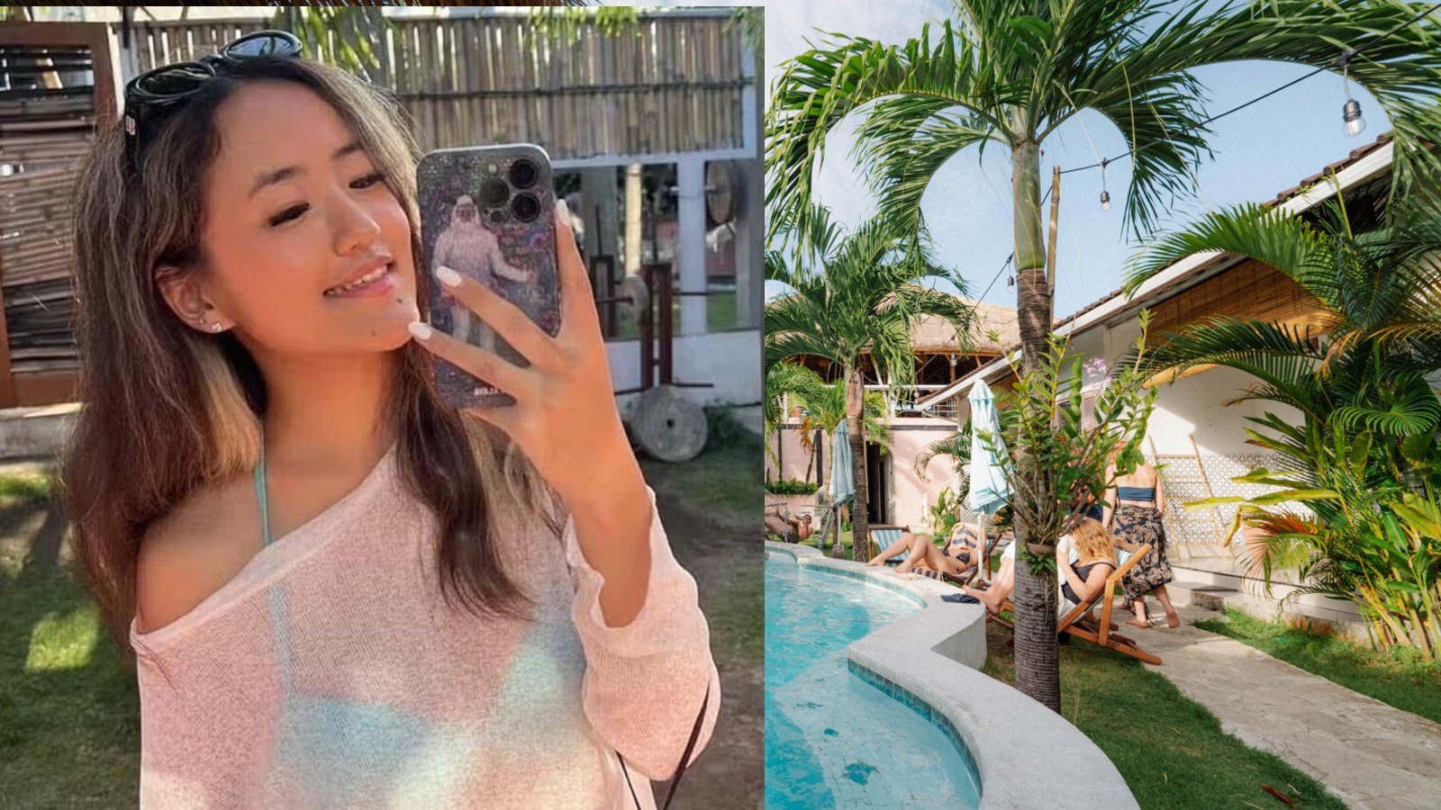 Chinese tourist Deqing Zhuoga was found dead at the Clandestino Hostel in Canggu, Bali, on September 2. Photos: Facebook / Deqing Zhuoga / Clandestino Hostel