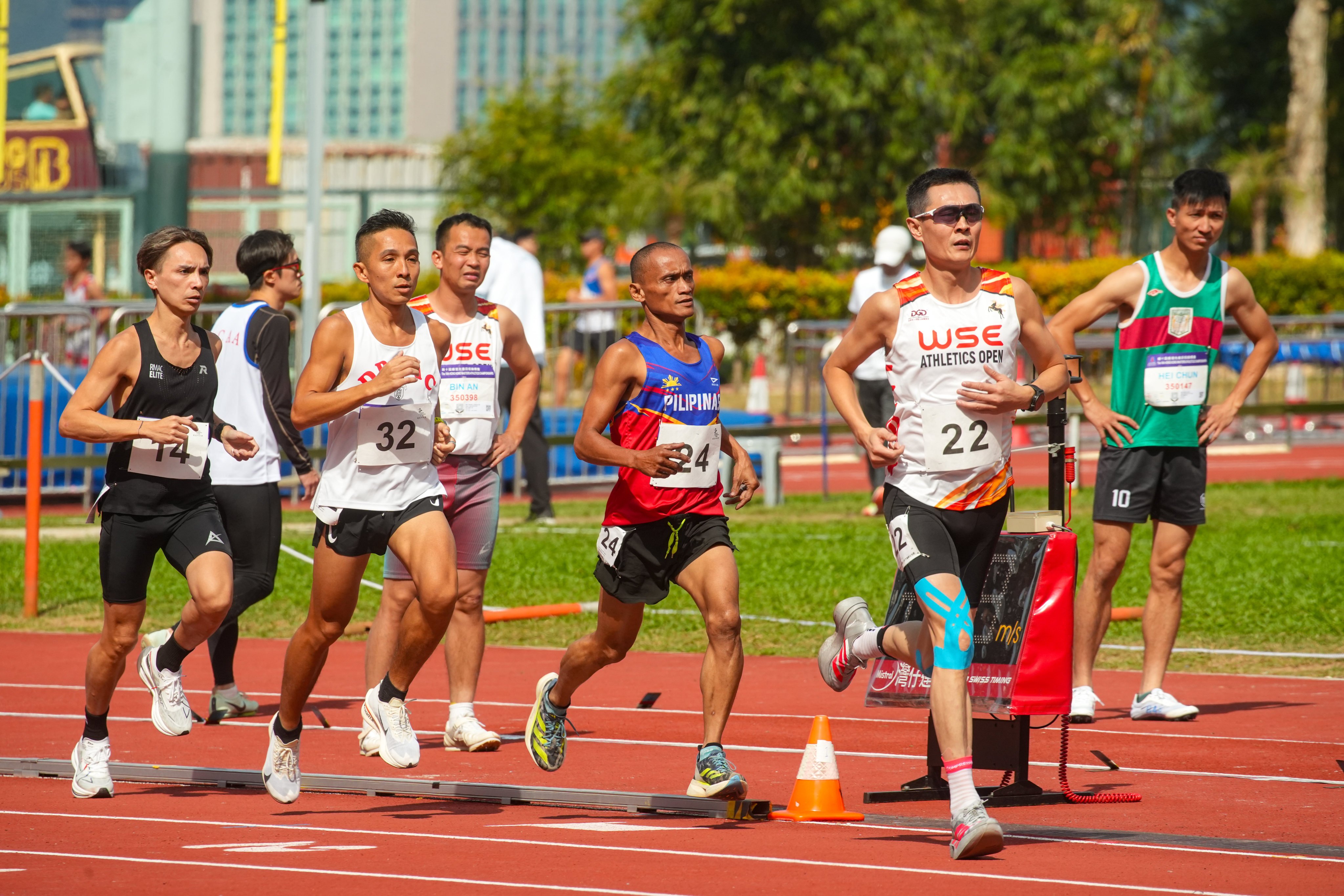 The 10th Hong Kong Masters Athletics Championship took place over the weekend at Wan Chai Sports Ground. Photo: Sun Yeung