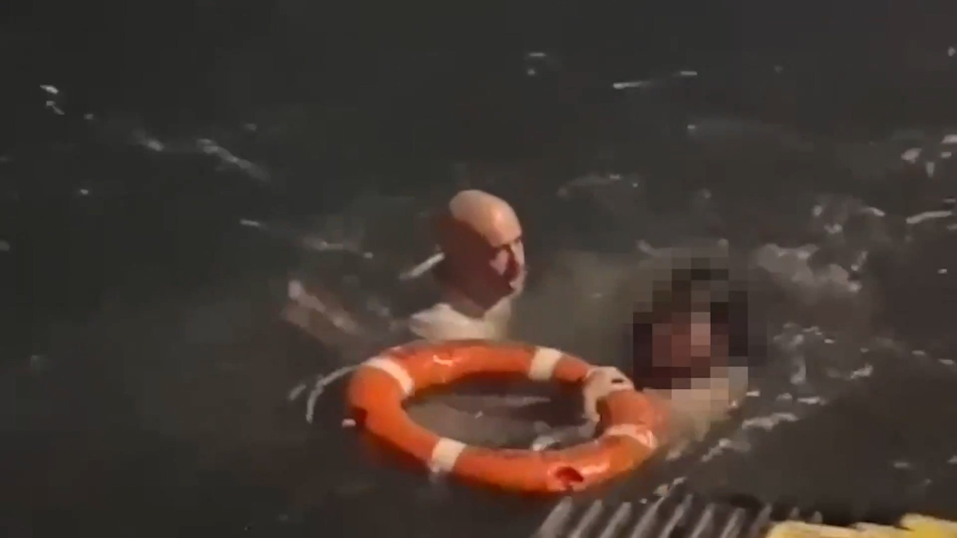 Watsons executive saves woman from sea