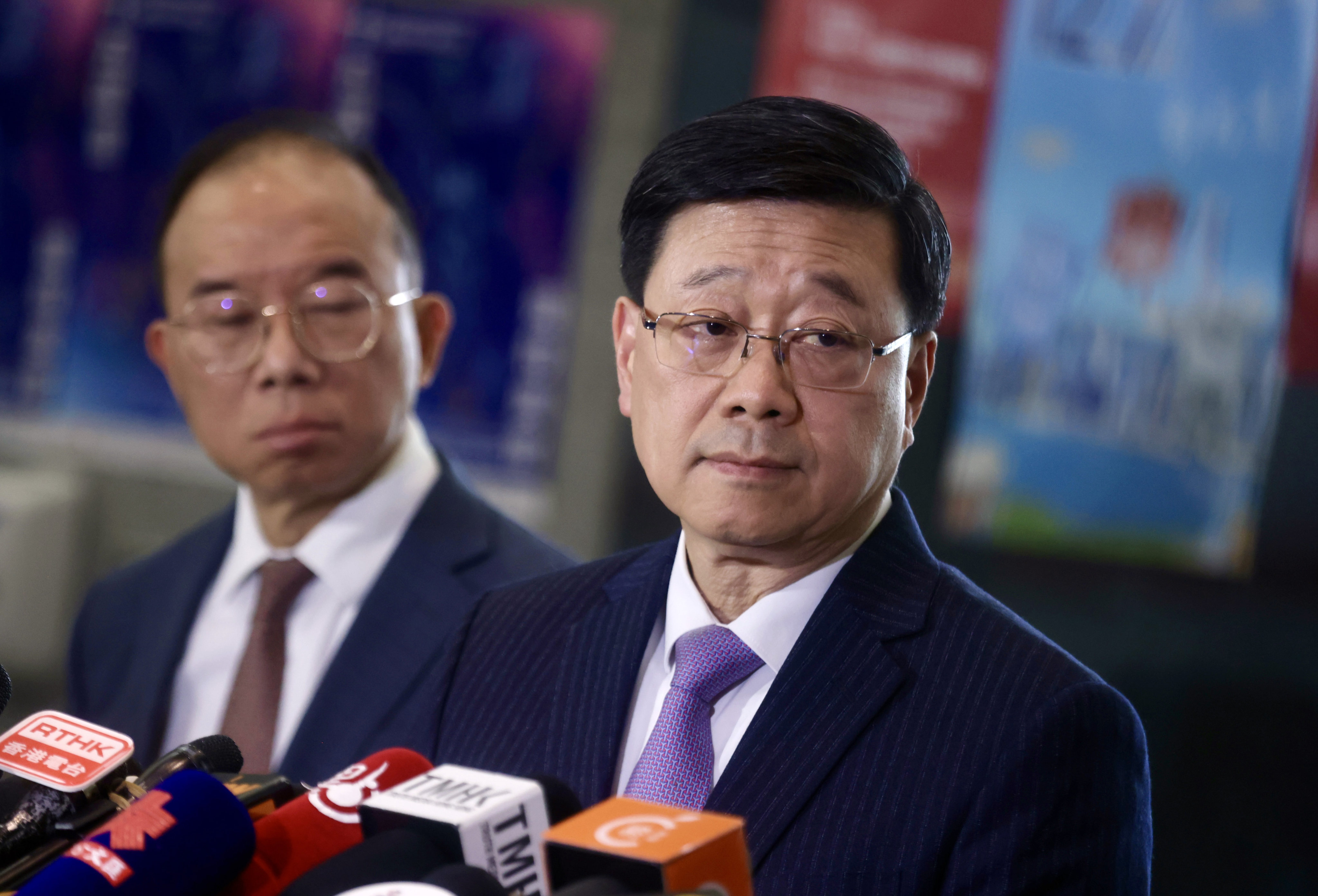 Chief Executive John Lee said he “doubts the effectiveness” of Hong Kong’s exchanges with Japan in light of an escalating diplomatic row with Beijing. Photo: Jonathan Wong