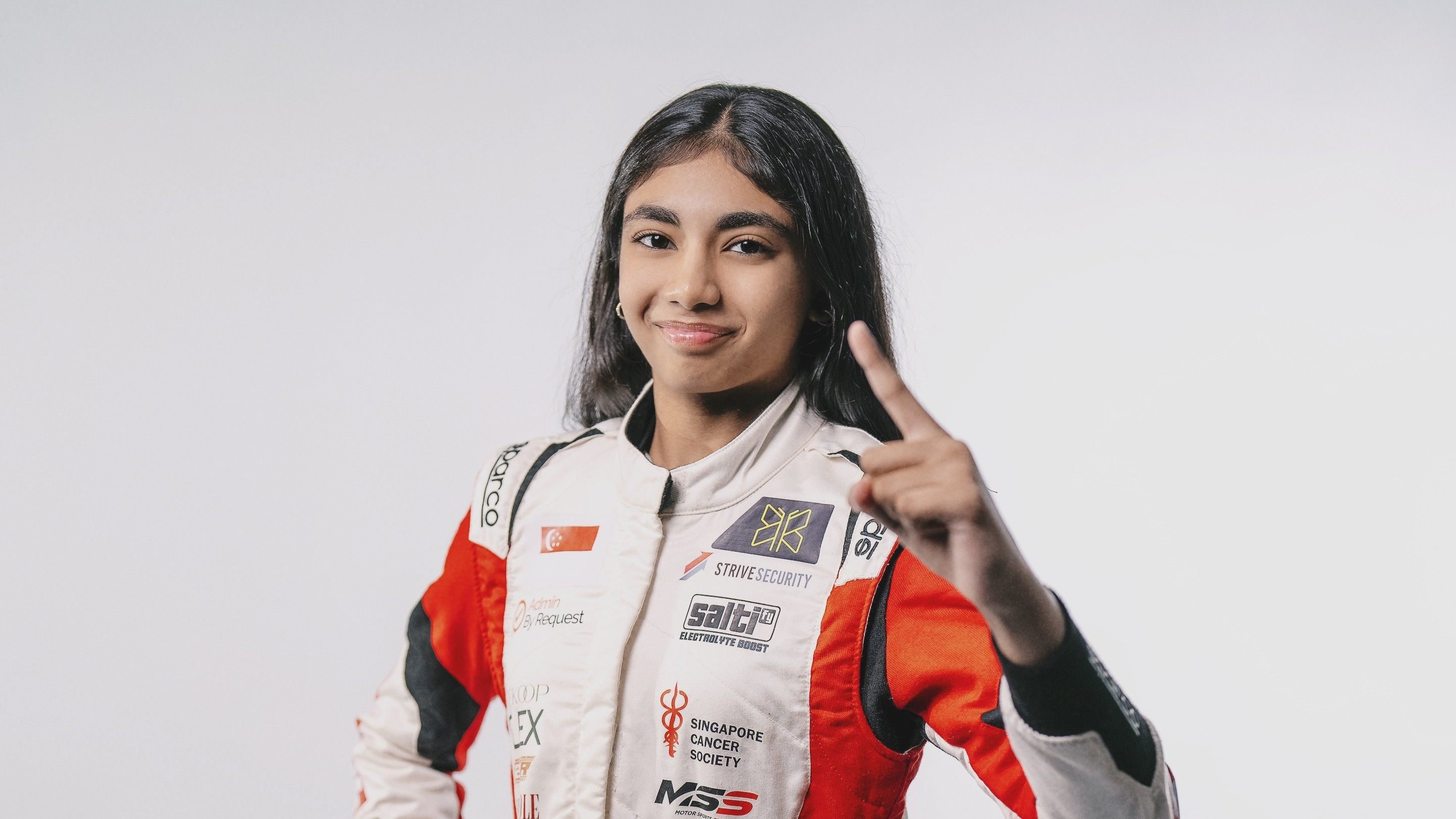 Singapore’s Kareen Kaur, 15, is blazing trails in F4, as she sets her sights on F1. Photo: Handout