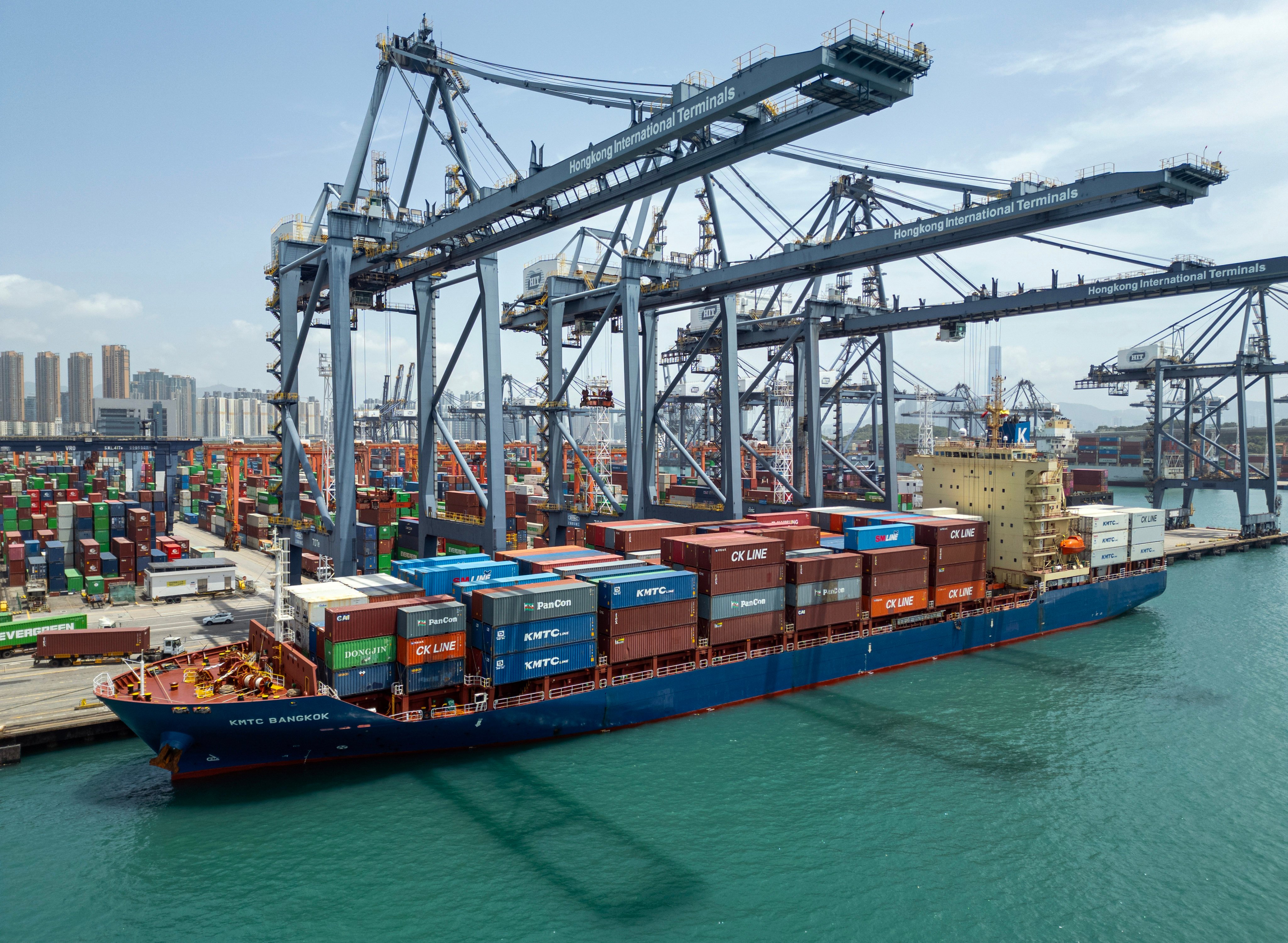 Hong Kong’s real GDP growth estimate for the year has been revised upwards to 3.2 per cent. Photo: Eugene Lee