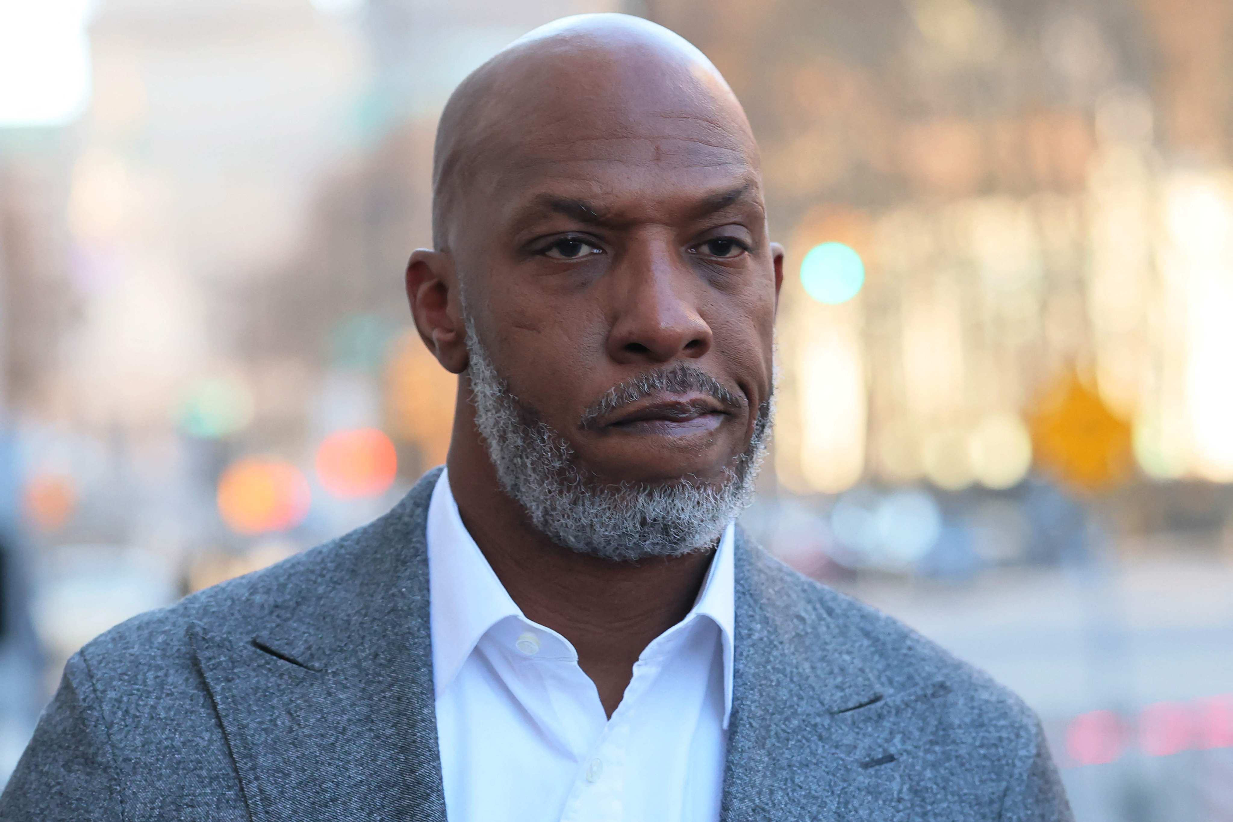 Portland Trail Blazers’ head coach Chauncey Billups at Brooklyn federal court in New York on Monday. Photo: Getty Images via AFP