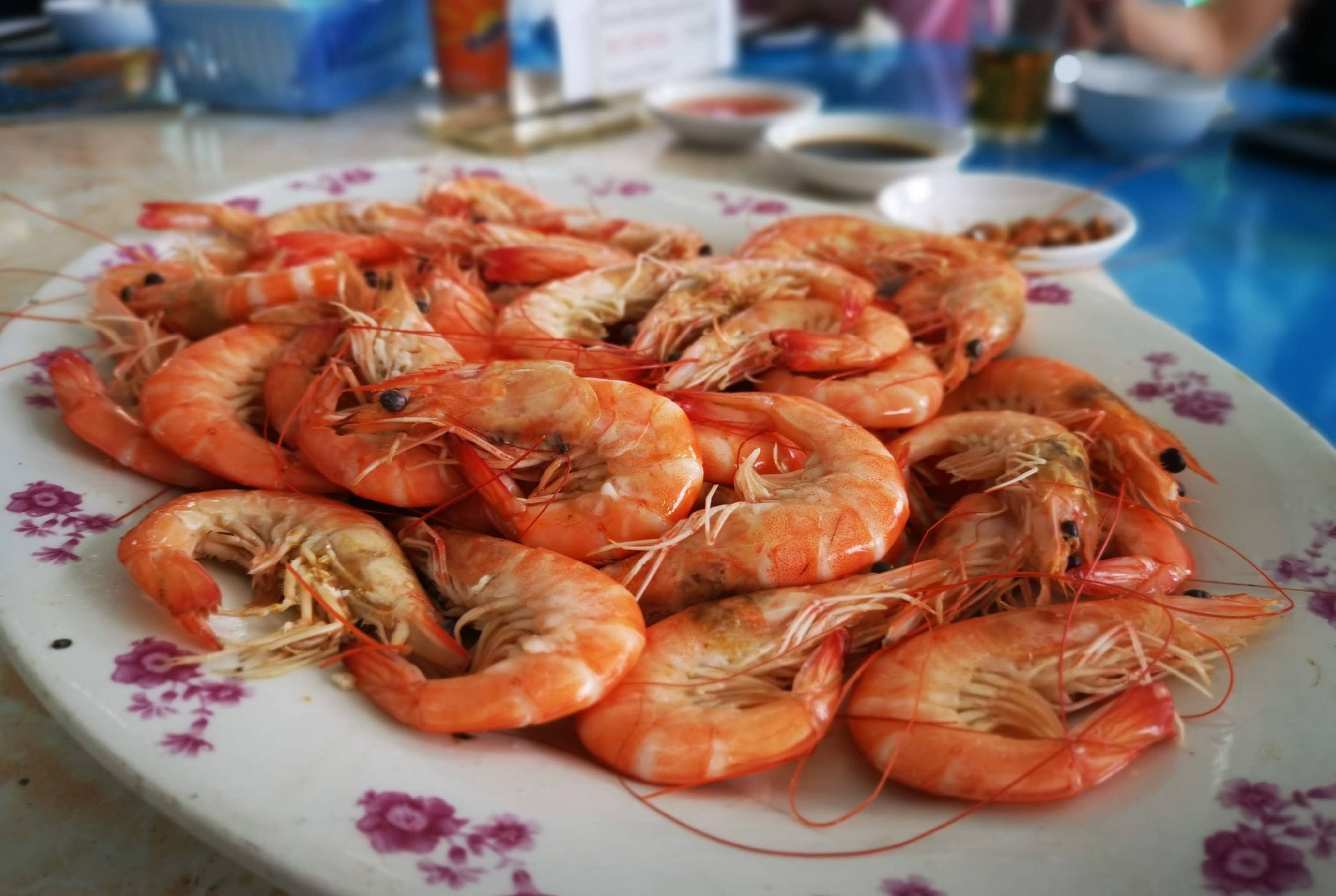 A plate of prawns at High Island (Yau Ley) Seafood Restaurant in Sai Kung, one of the places Karen Koh recommends in Hong Kong. Photo: SCMP