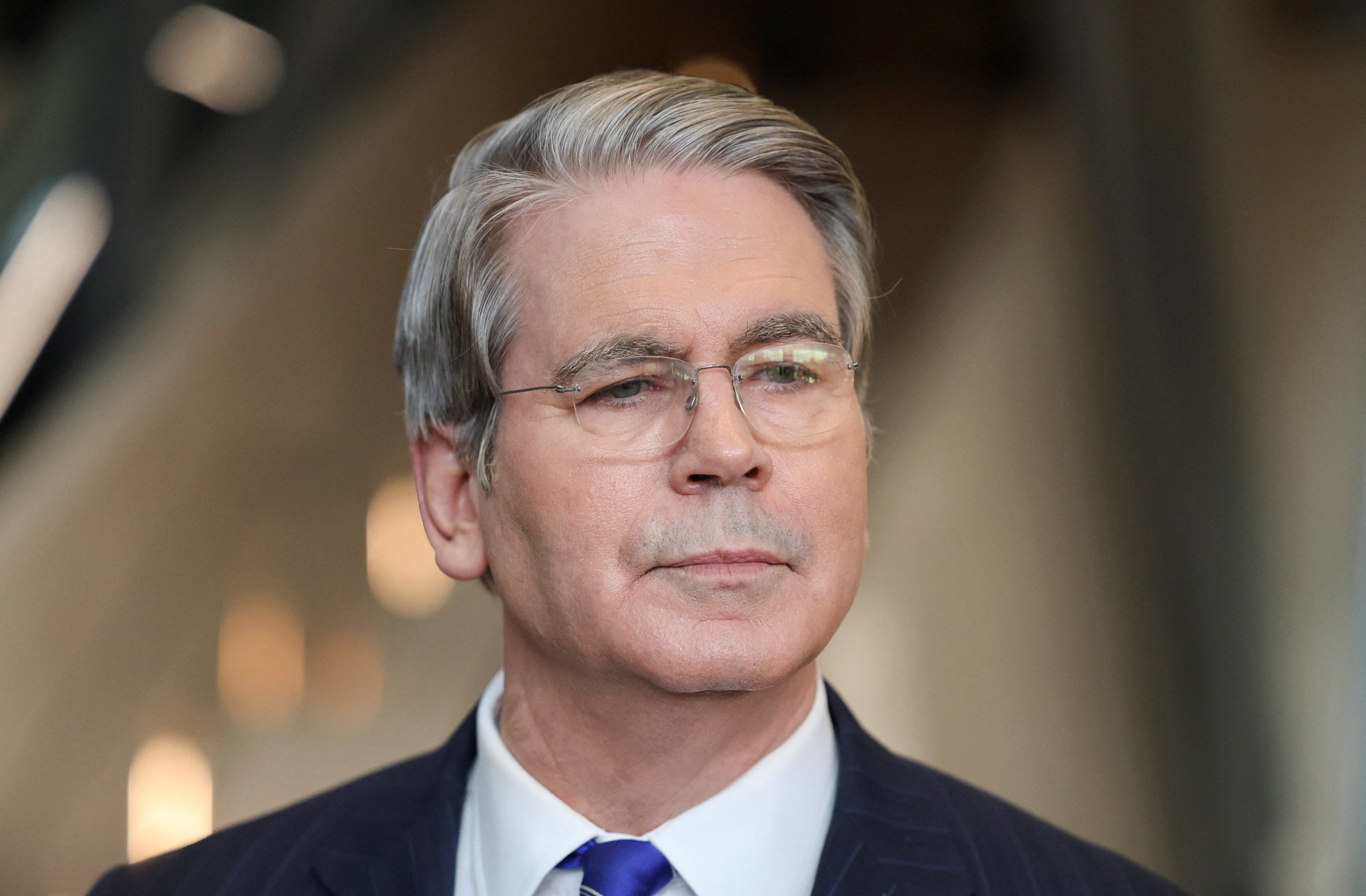 US Treasury Secretary Scott Bessent speaks to the media, following trade talks between the US and China, in Kuala Lumpur, Malaysia on October 26. Photo: Reuters