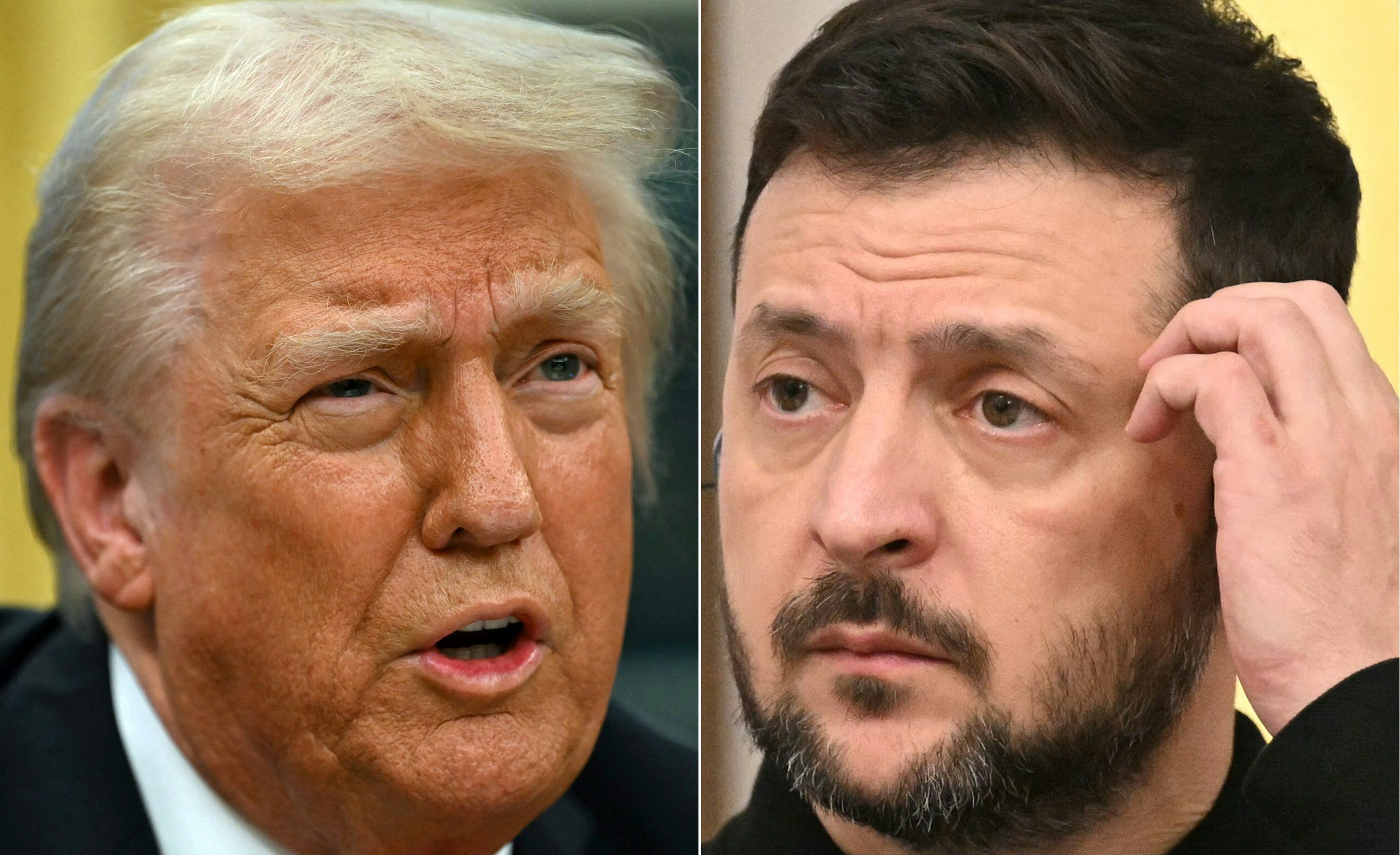 US President Donald Trump said he will hopefully meet with Volodymyr Zelensky and Vladimir Putin when a deal is in the ‘final stages’. Photo: AFP