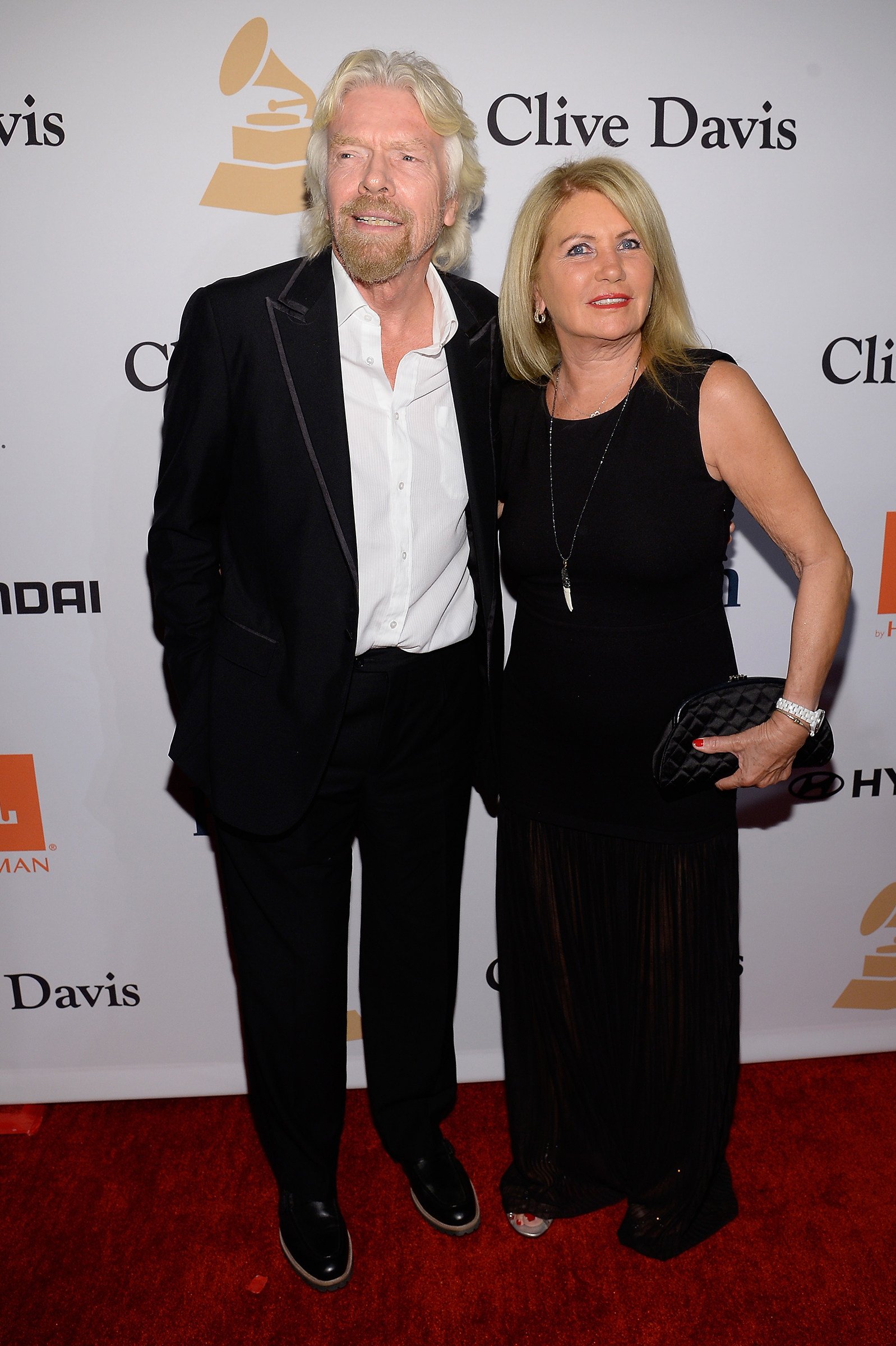 Richard Branson and his wife, Joan, attend  an event in Beverly Hills in February 2016. Photo: TNS