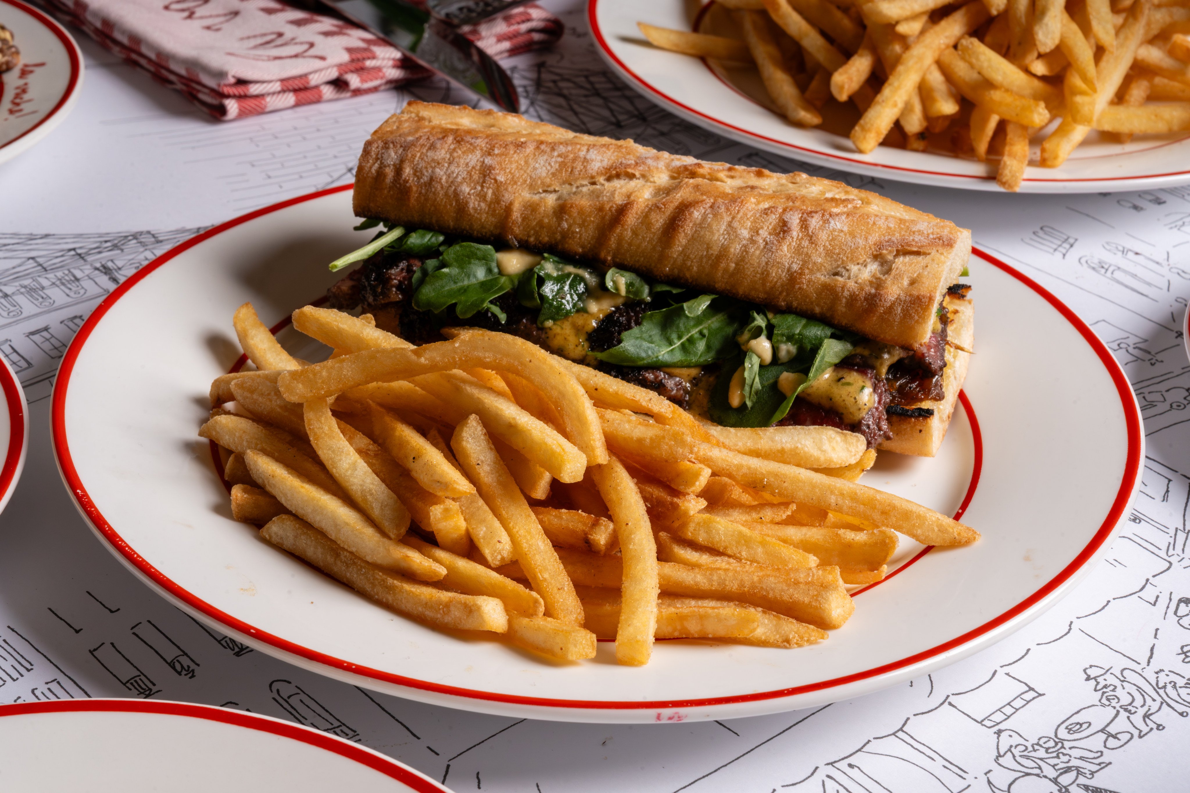 Steak Sandwich Photo: La Vache!