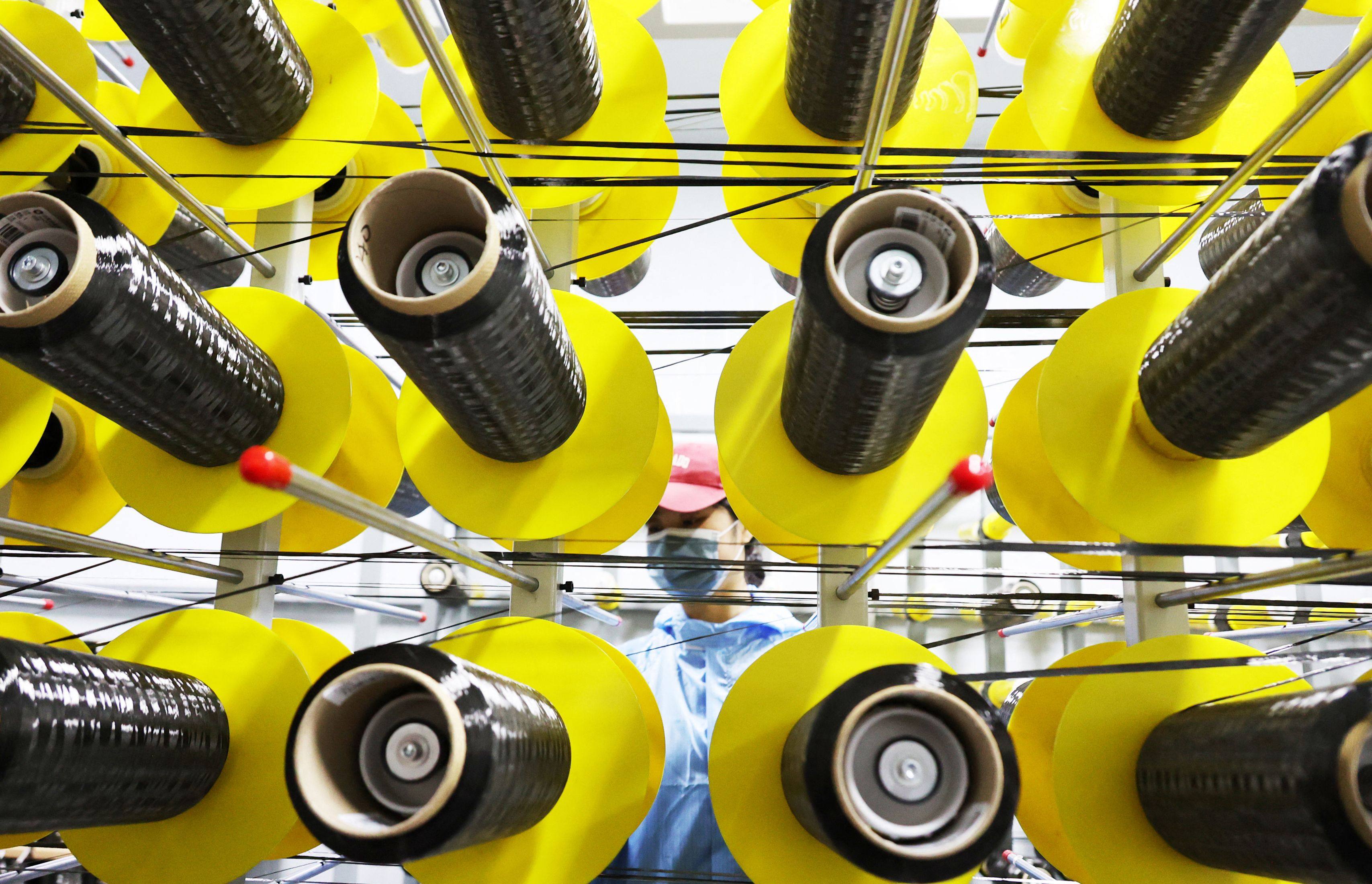 In October, China’s industrial profits fell 5.5 per cent from a year prior. Photo: AFP