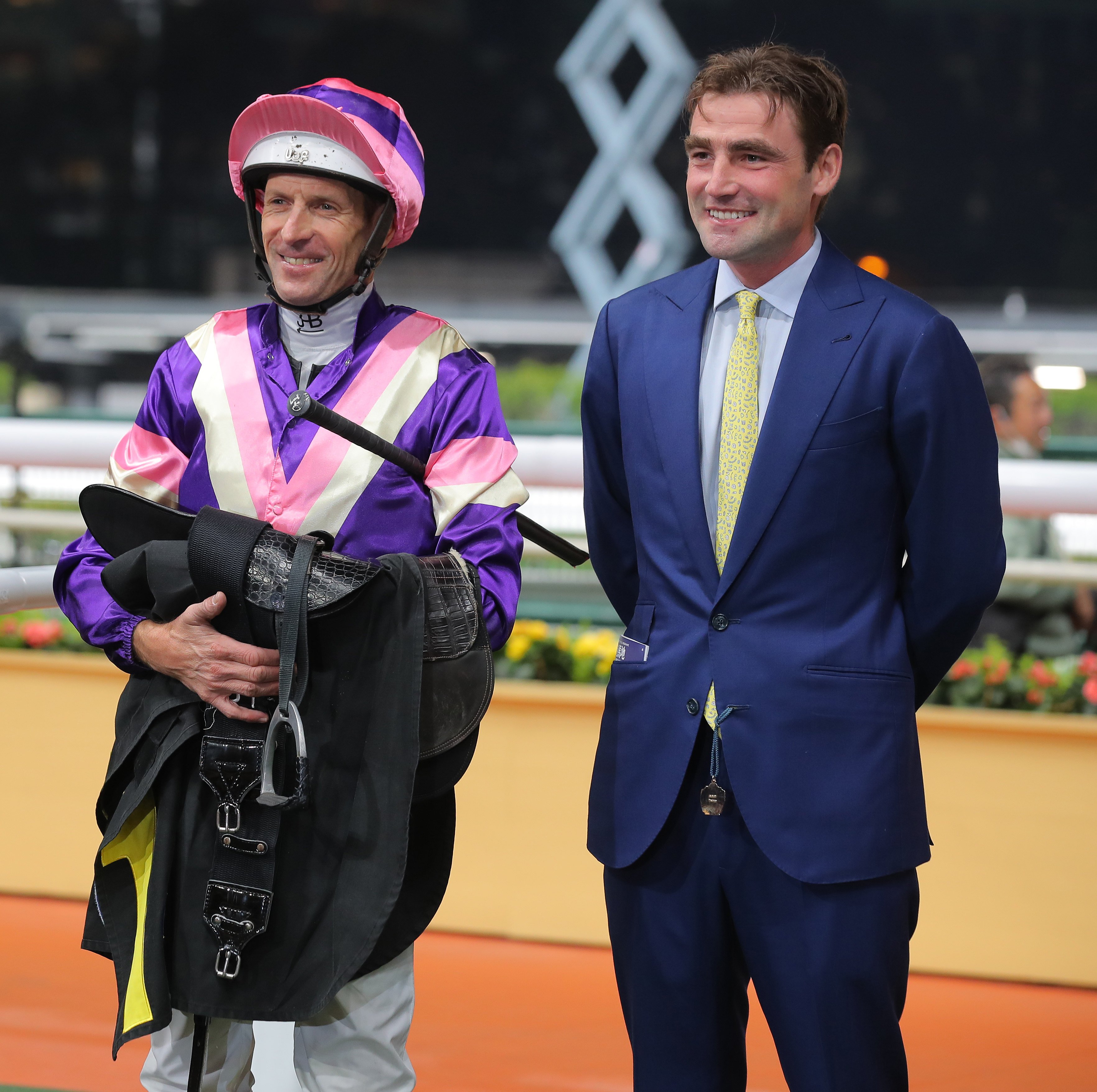 Jockey Hugh Bowman is in line to ride Massive Sovereign for David Eustace. Photos: Kenneth Chan