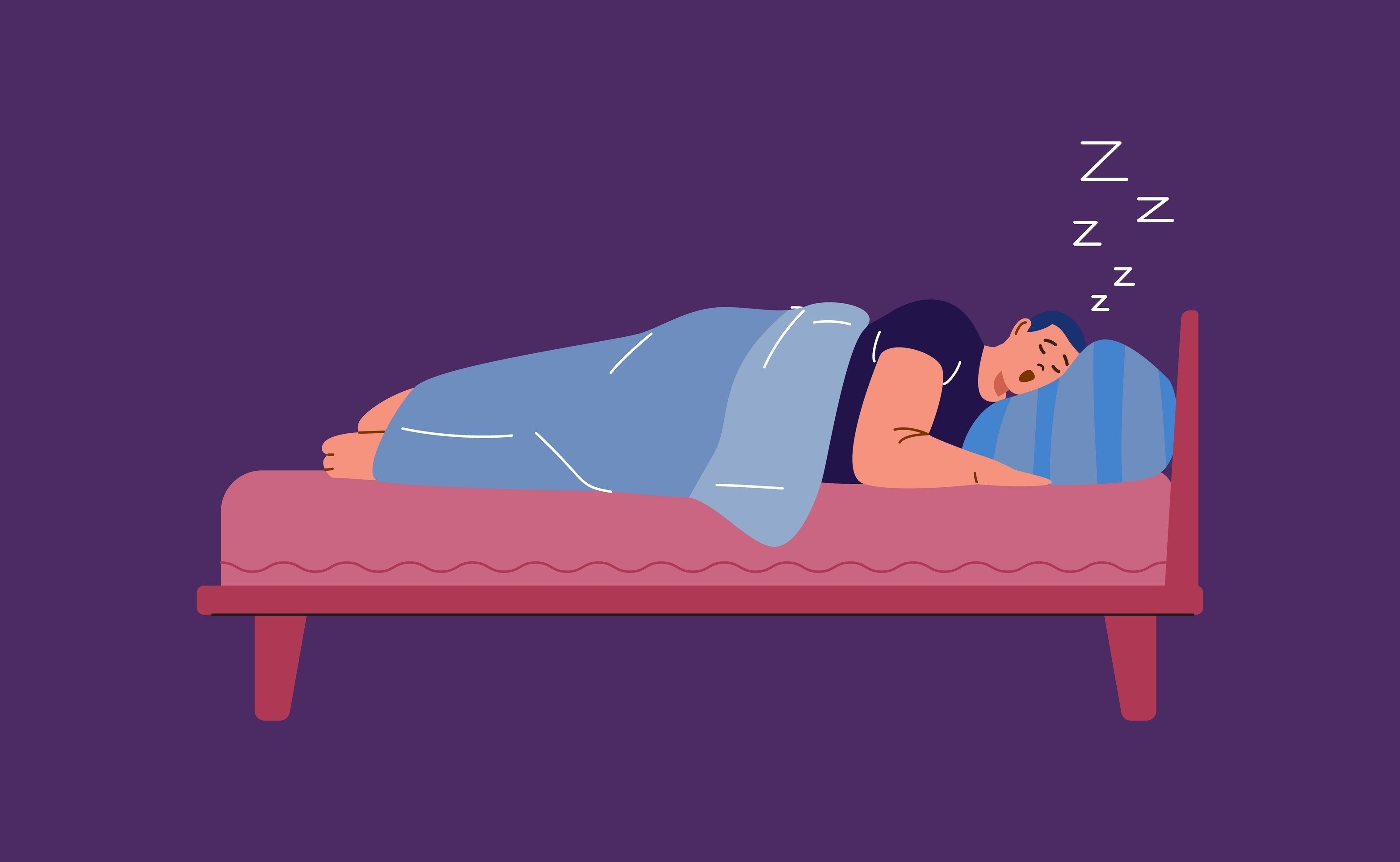 Get better sleep by trying these stretches and poses. Photo: Shutterstock