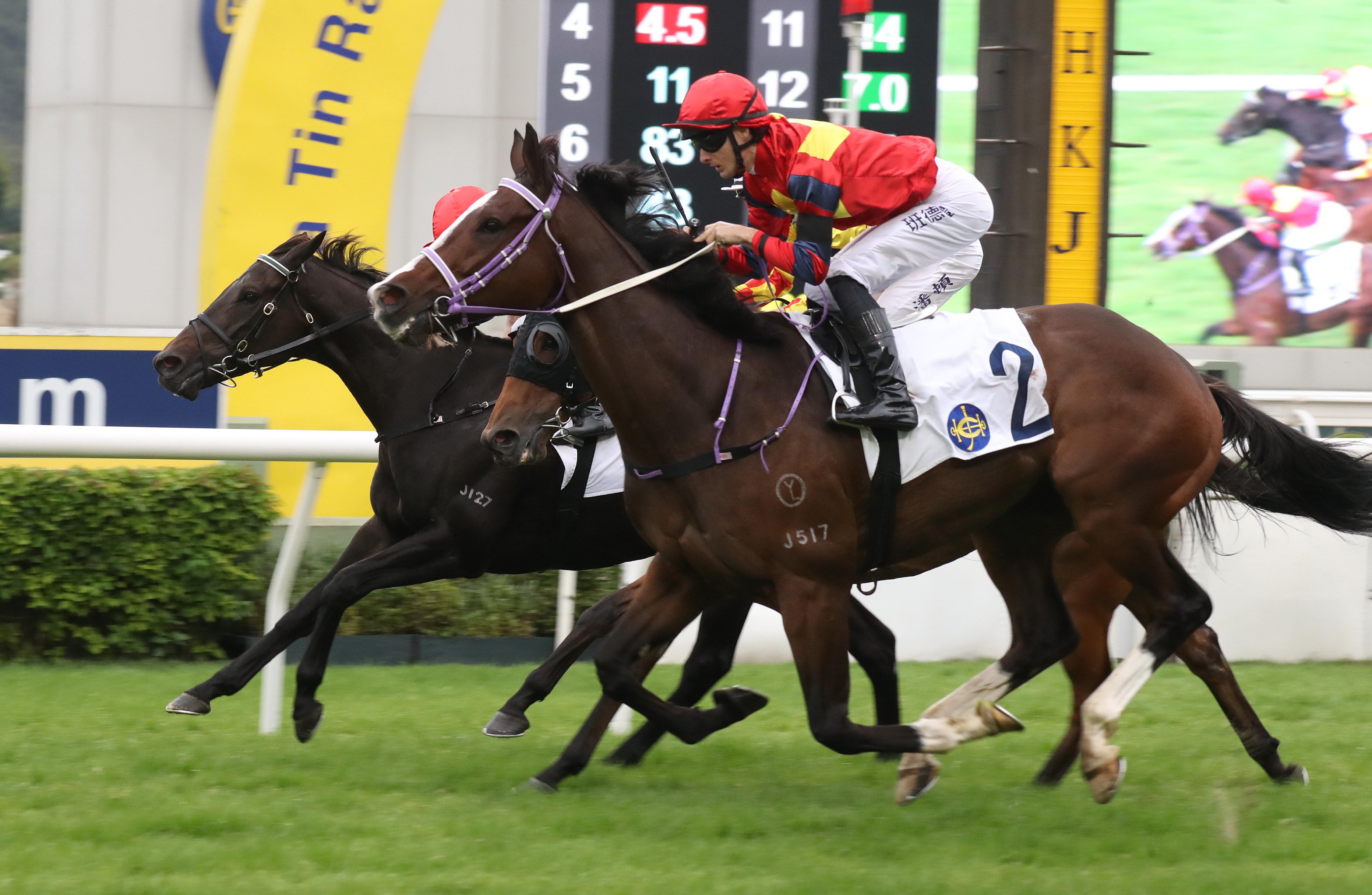 Hong Lok Golf gets up in the nick of time at Sha Tin. Photos: Kenneth Chan